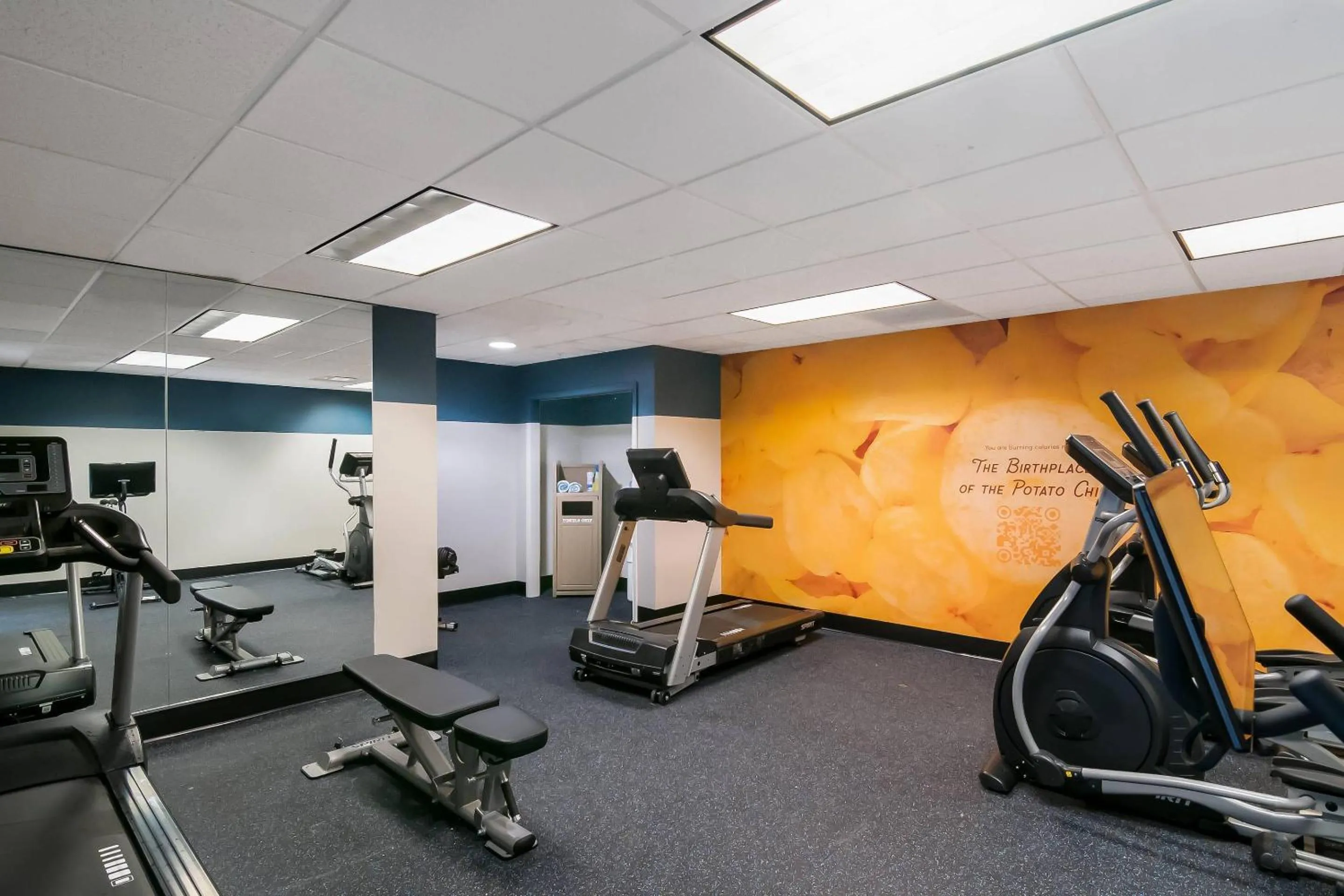 Fitness centre/facilities in The Hotel Saratoga, an Ascend Collection Hotel