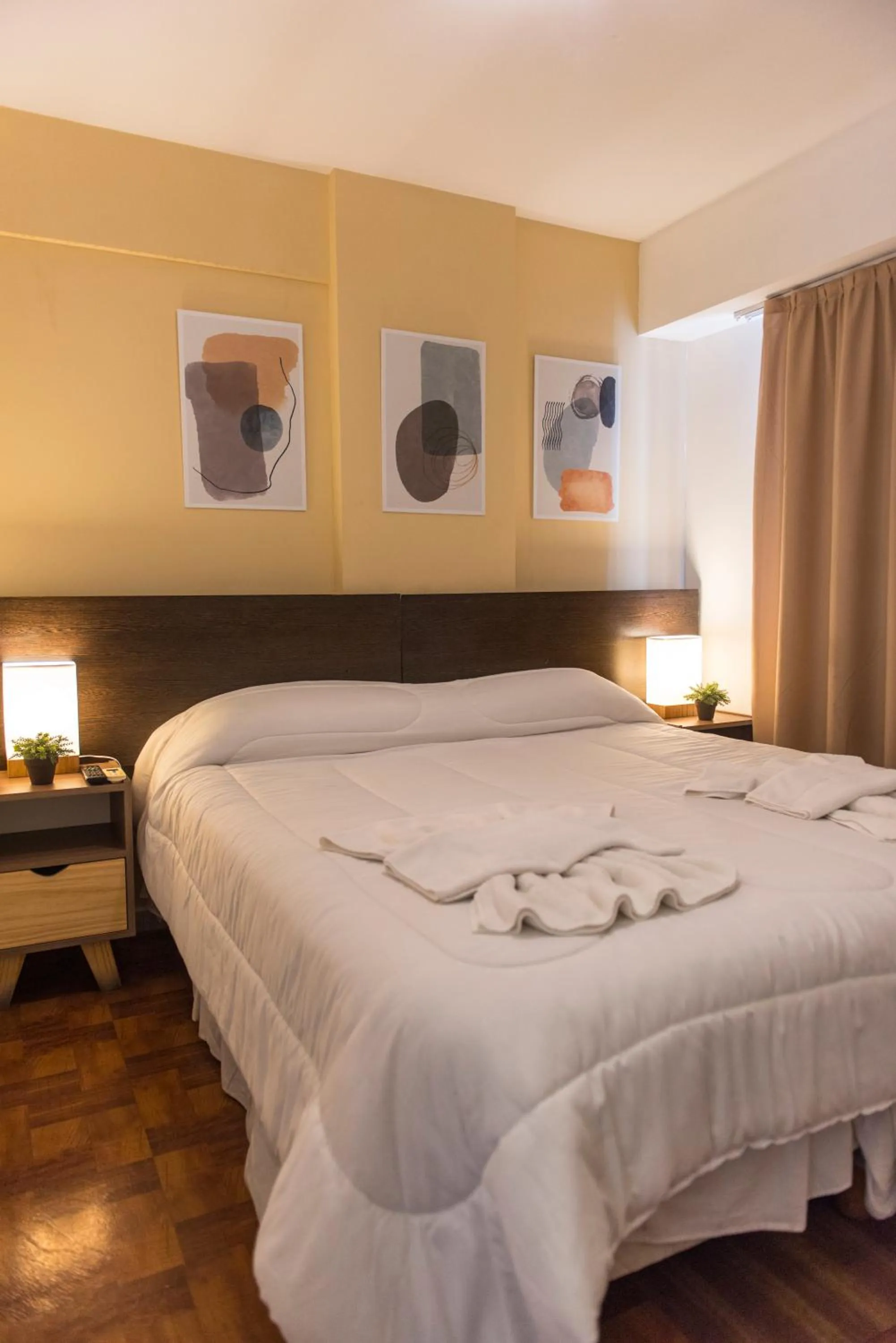 Decorative detail, Bed in Novum Suites