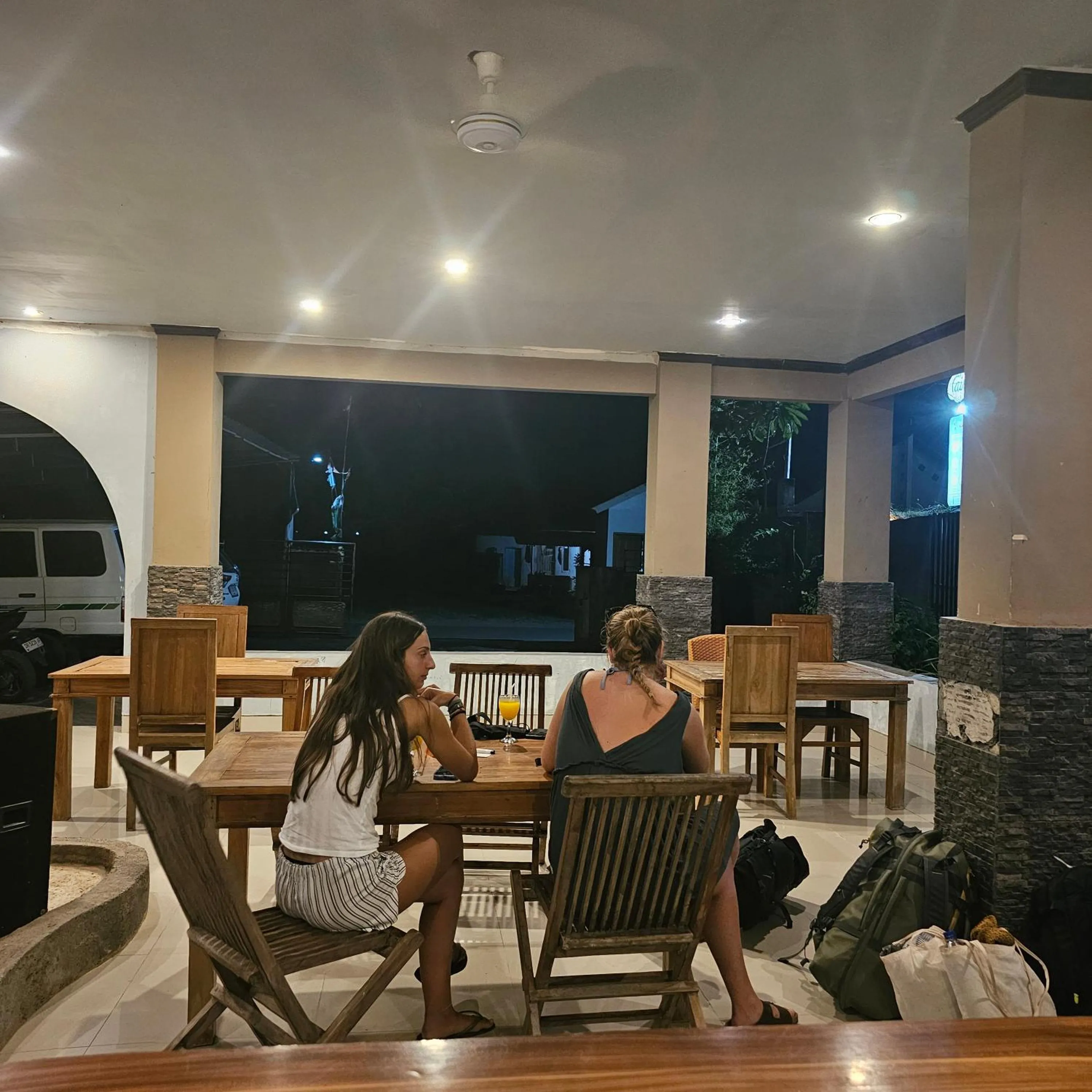 Patio in Ridho Malik Hotel