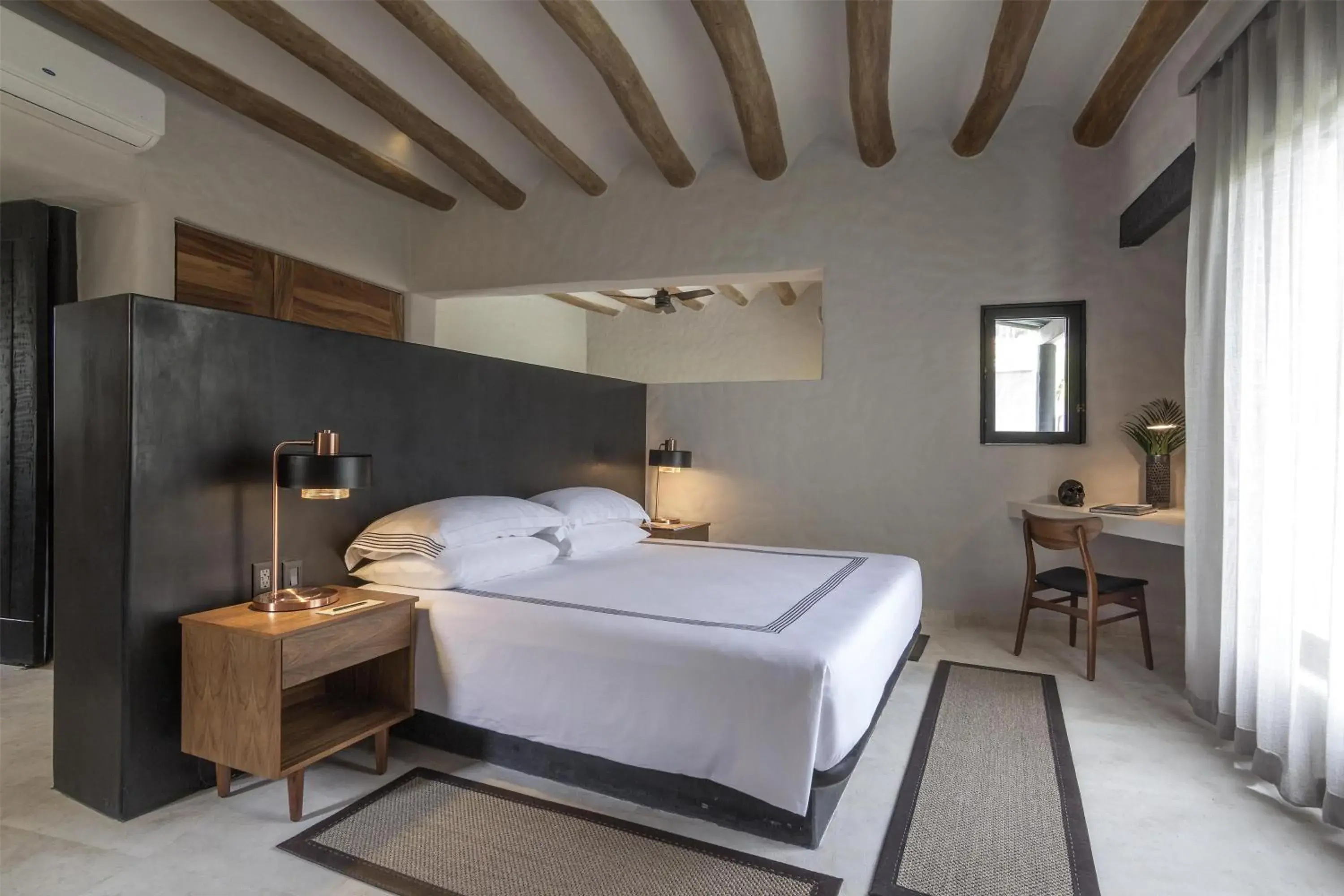 Photo of the whole room, Bed in Thompson Zihuatanejo, A Beach Resort, by Hyatt Photo of the whole room, Bed in Thompson Zihuatanejo, A Beach Resort, by Hyatt