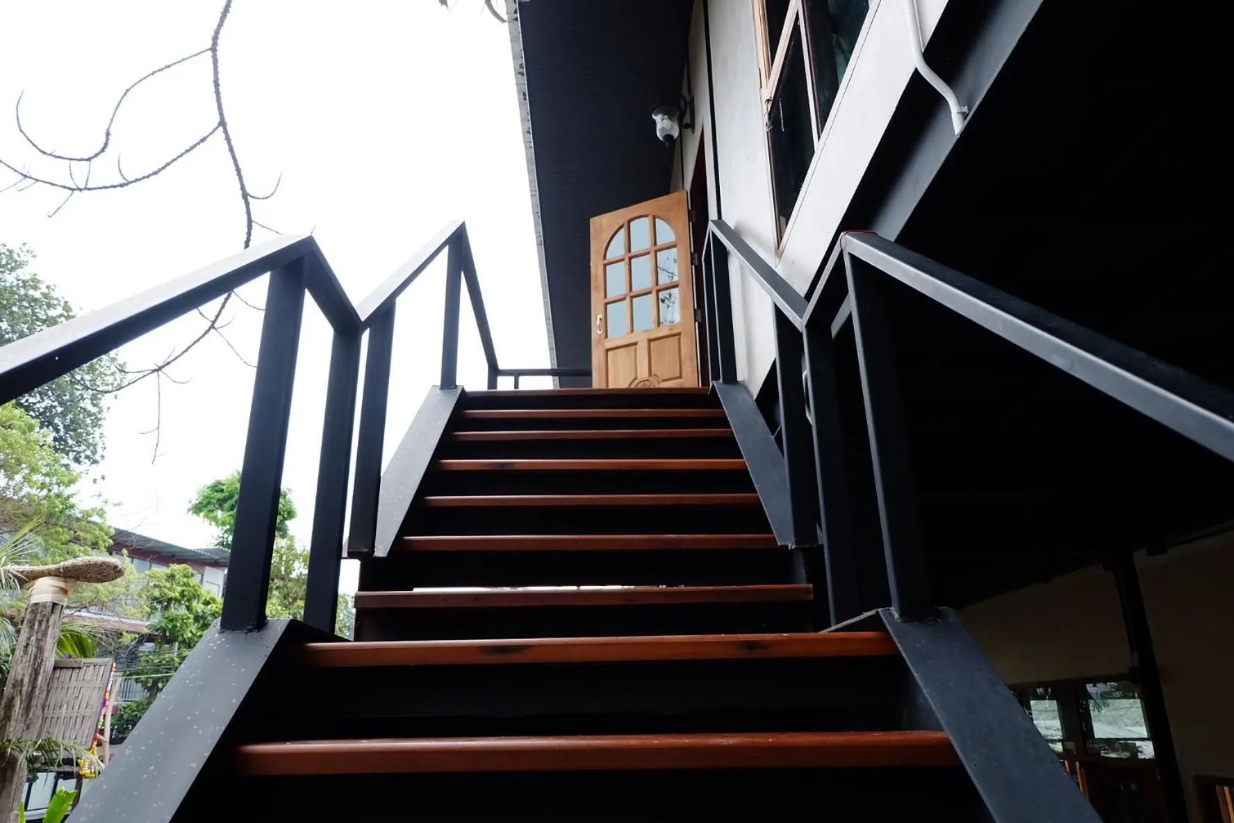 Facade/entrance in Bloom Cafe & Hostel