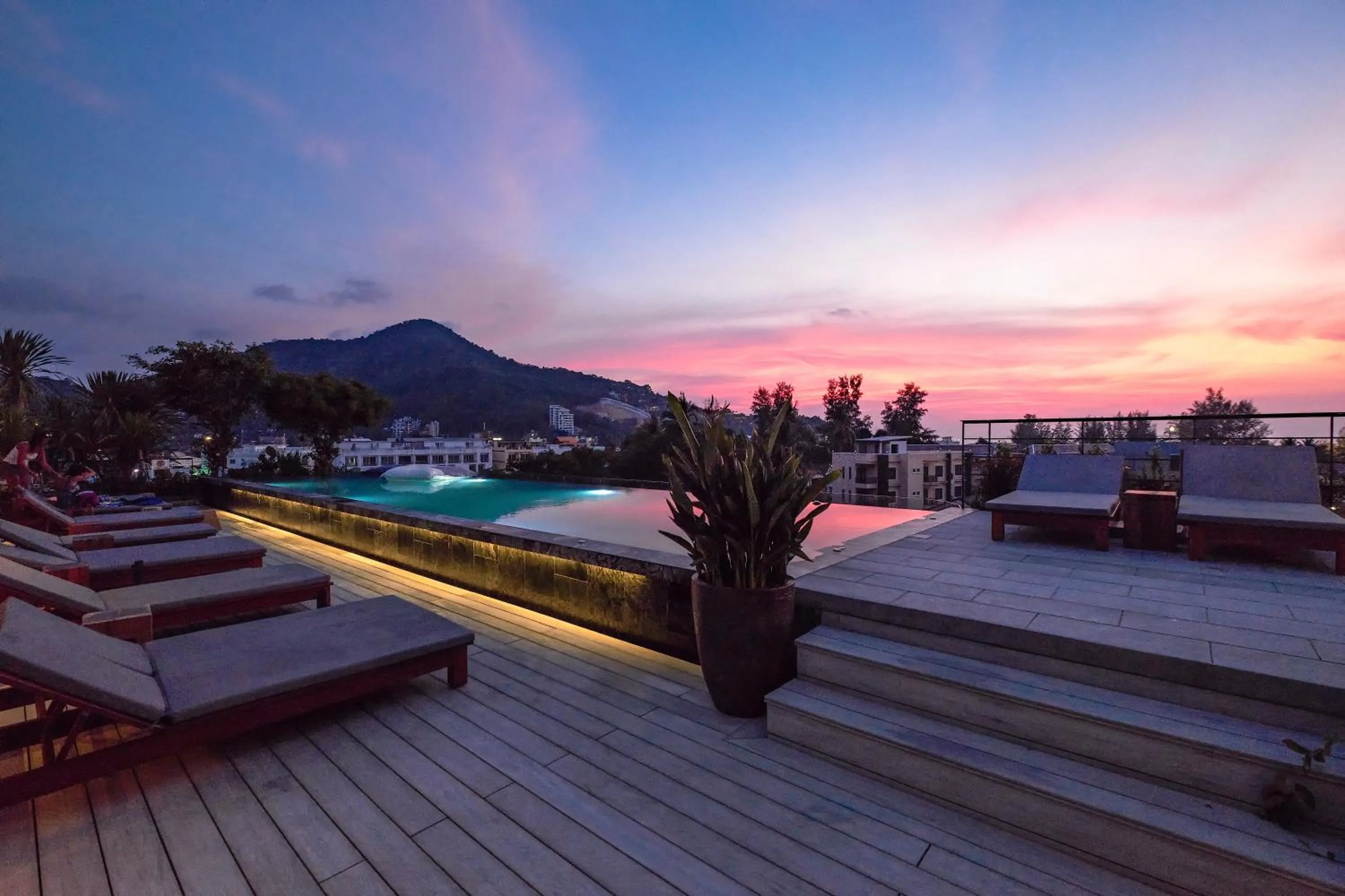 Sunset in Kamala Resotel, SHA Extra Plus