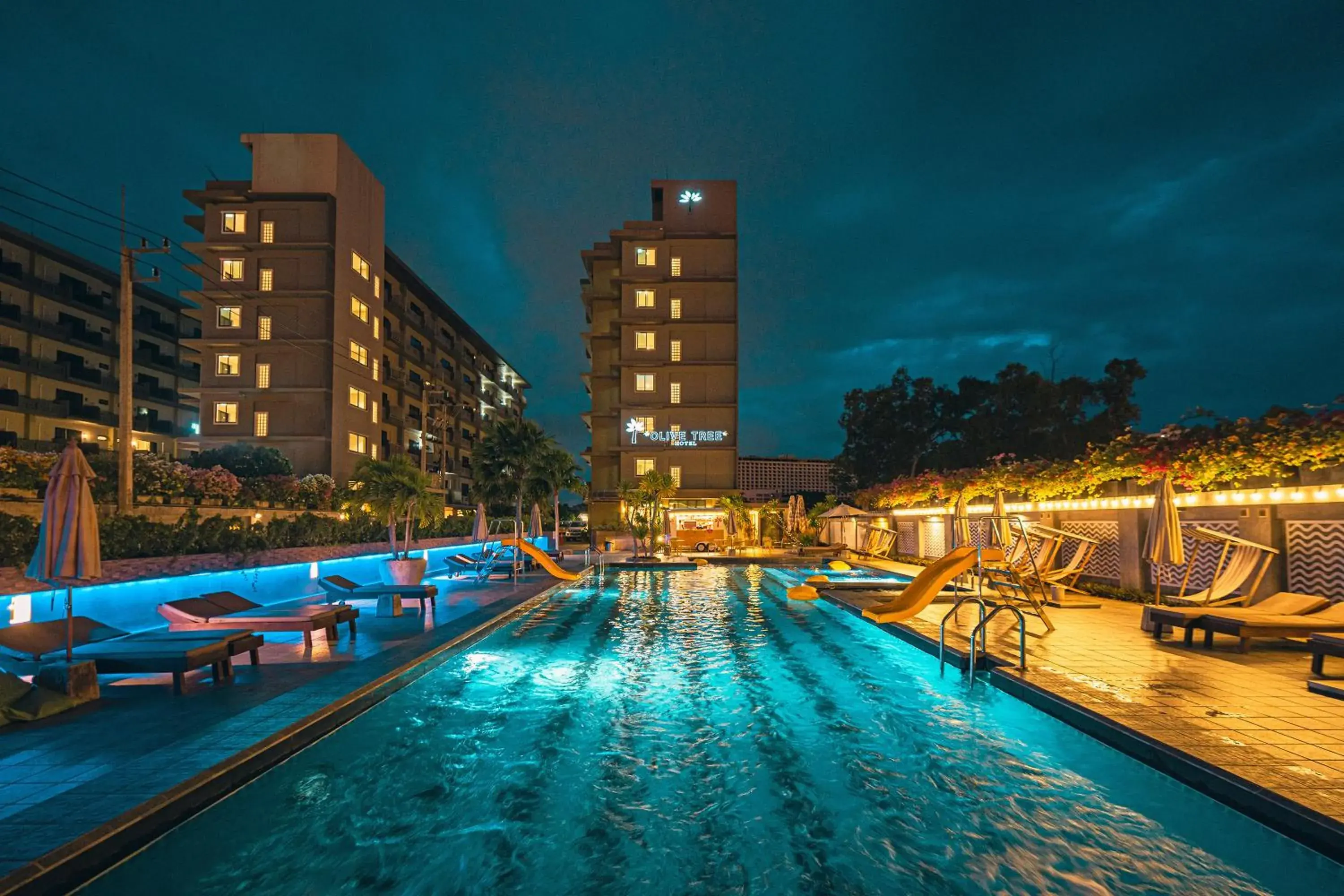 Swimming pool in Olive Tree Hotel Pattaya Swimming pool in Olive Tree Hotel Pattaya