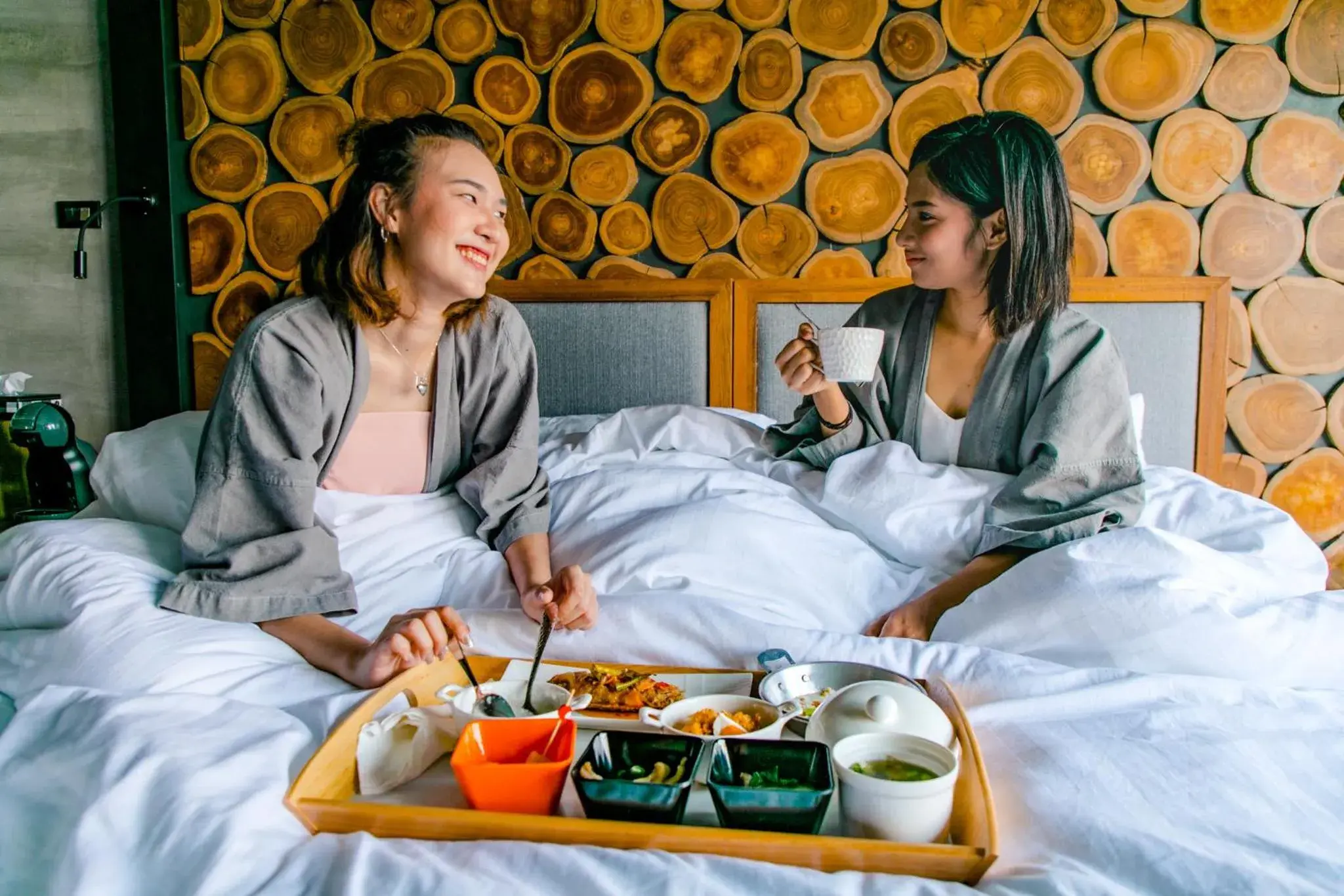 Breakfast, Bed in Vino Neste Private Pool Villas Breakfast, Bed in Vino Neste Private Pool Villas