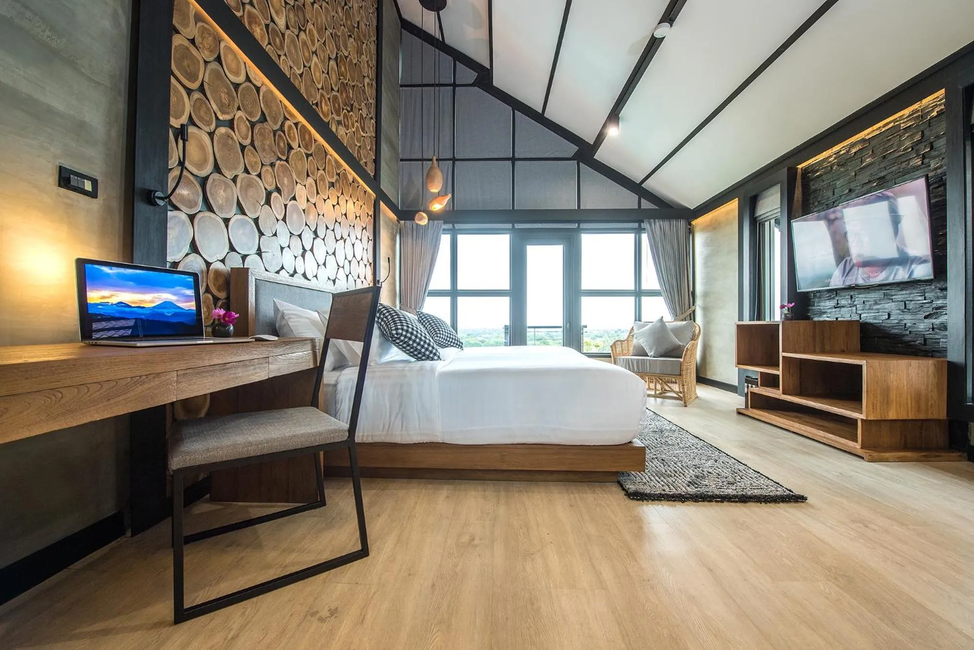 Bedroom, Bed in Vino Neste Private Pool Villas