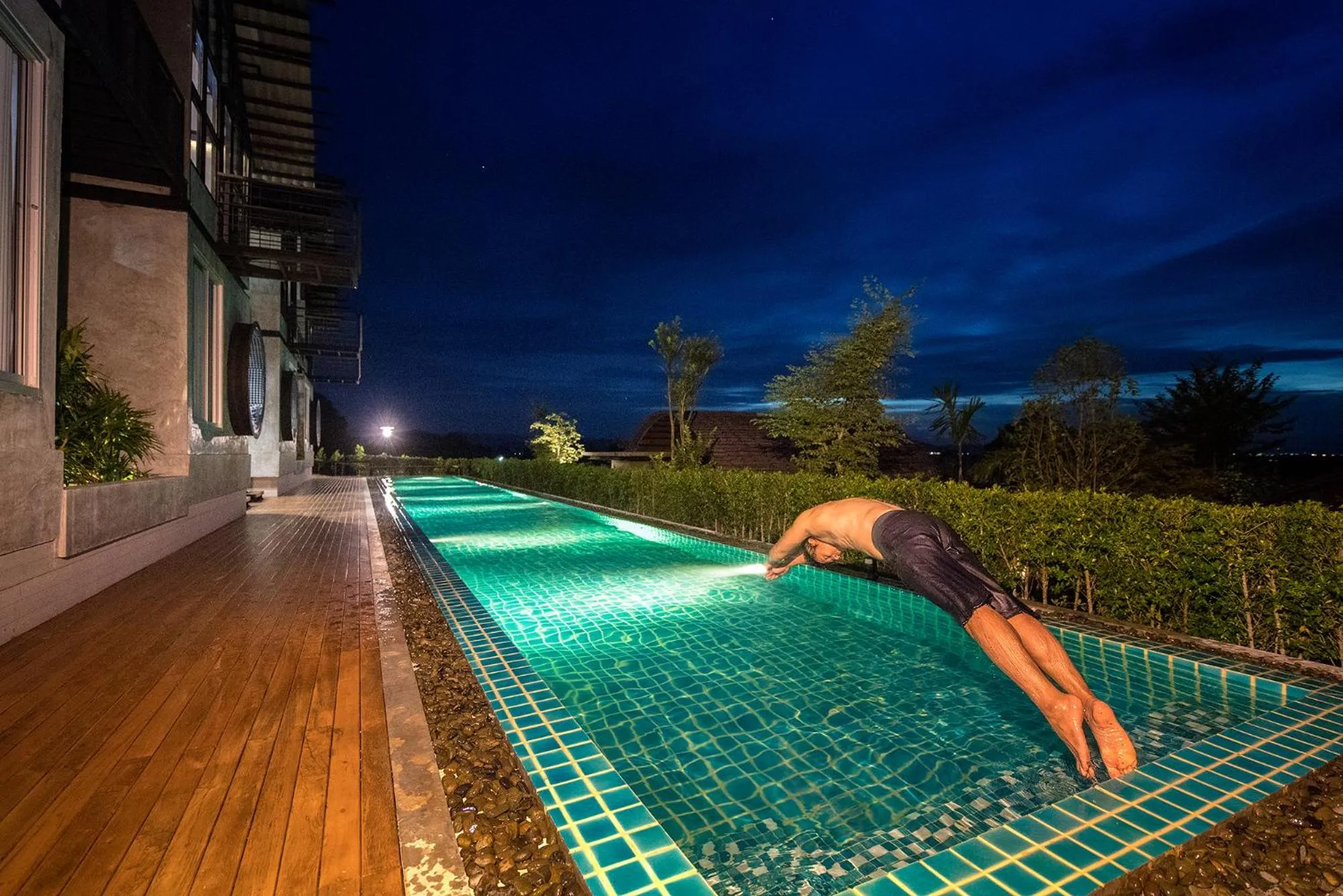Swimming pool in Vino Neste Private Pool Villas