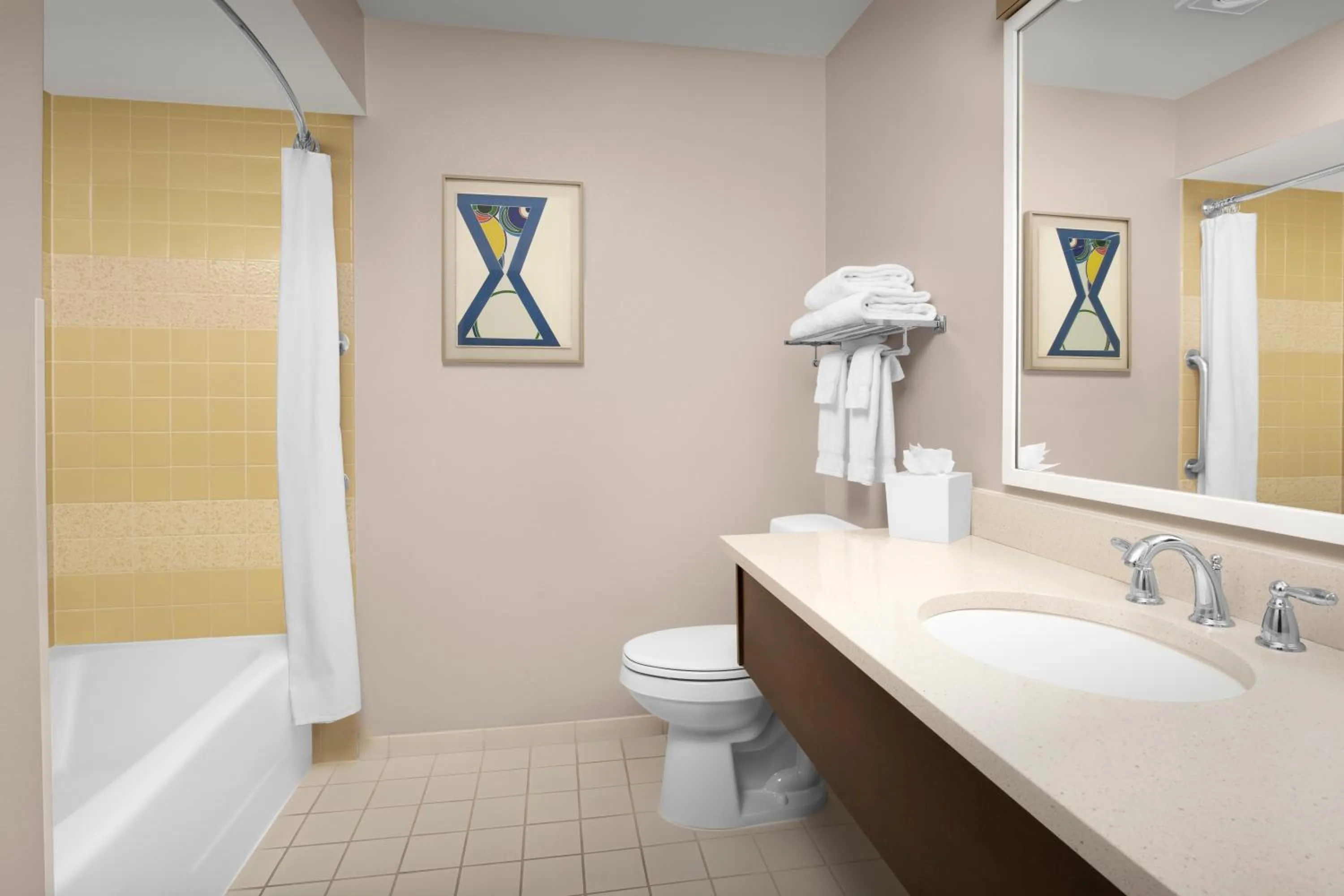 Bathroom in Ashland Hills Hotel & Suites