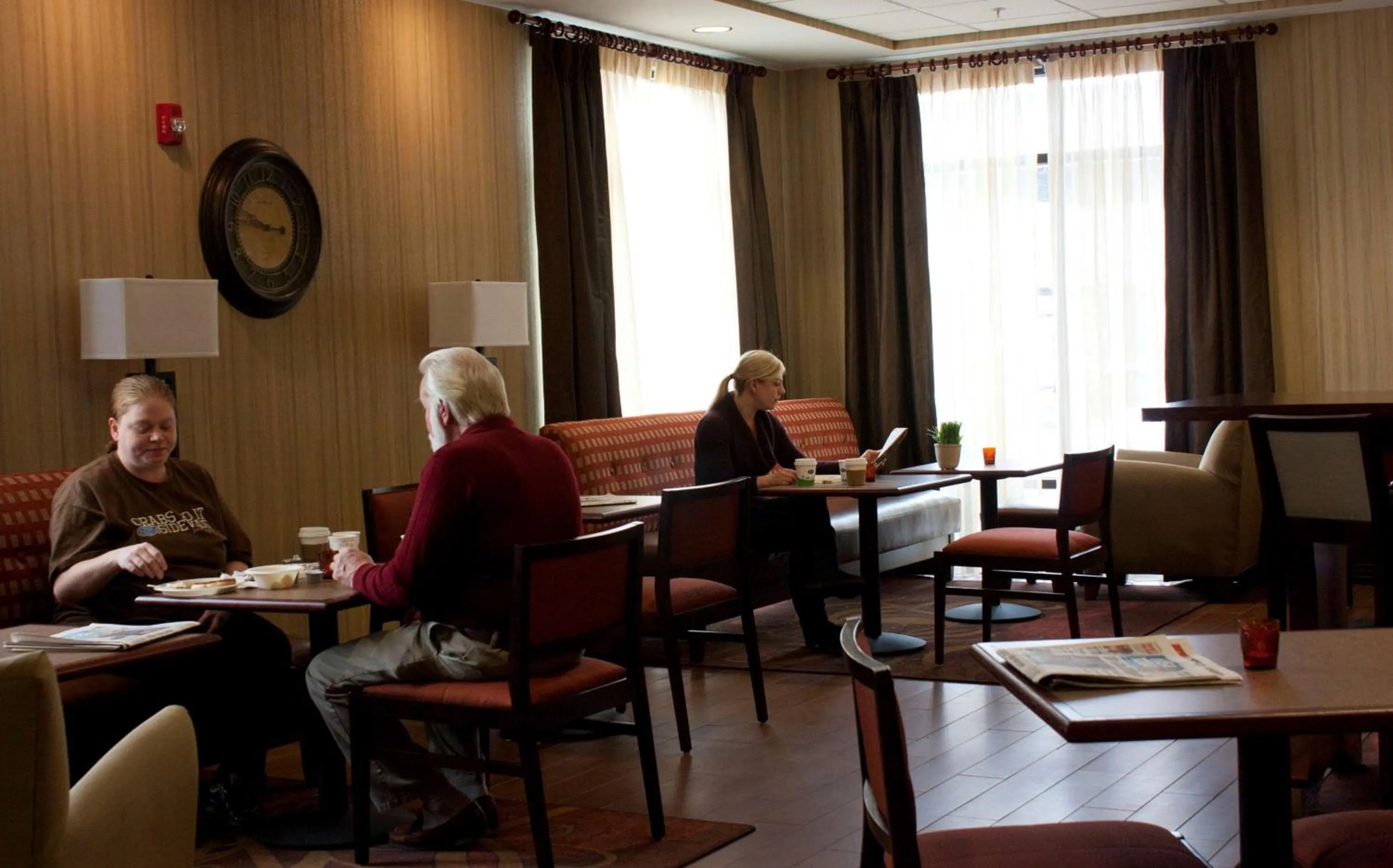 Lobby or reception in Hampton Inn - Burlington
