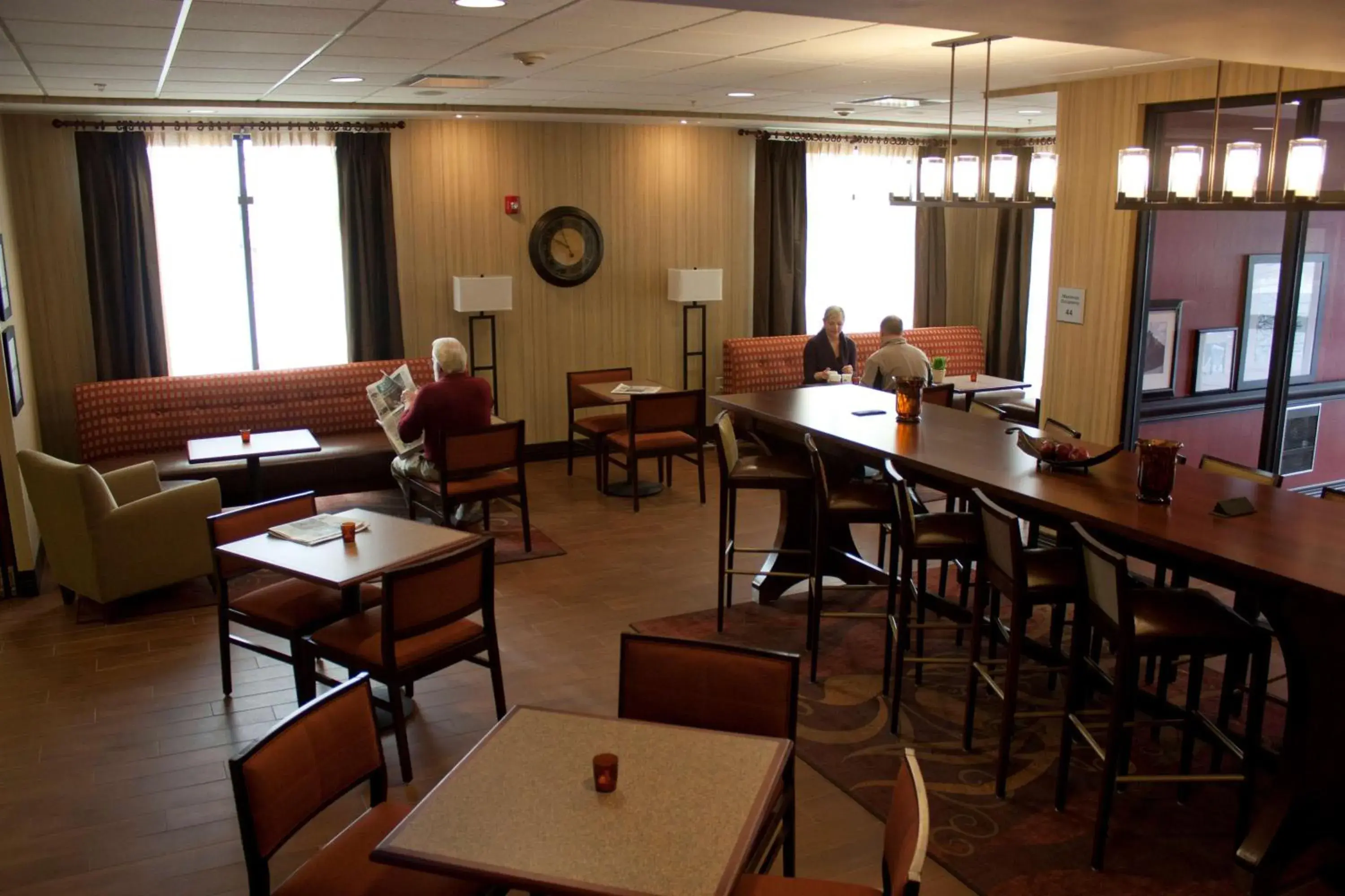 Lobby or reception in Hampton Inn - Burlington Lobby or reception in Hampton Inn - Burlington