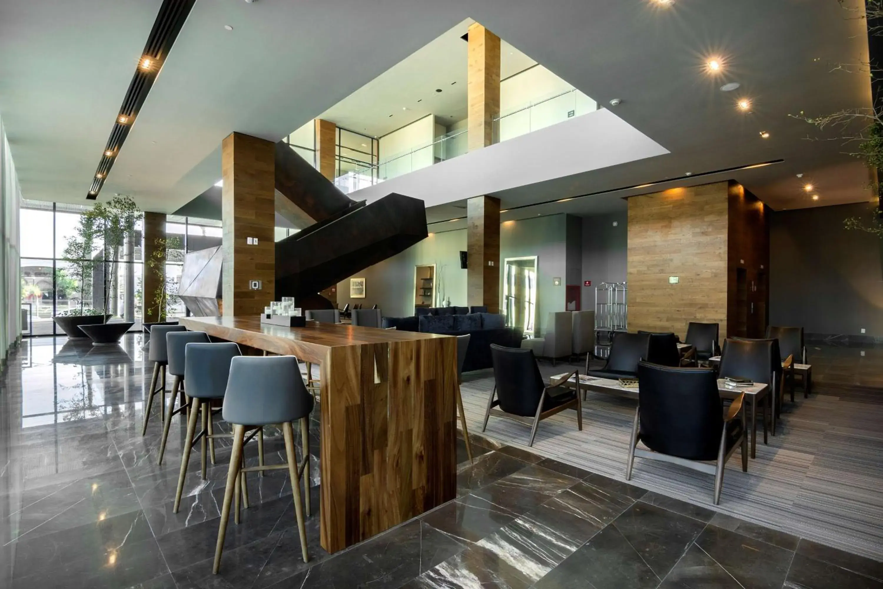 Lobby or reception in Hilton Garden Inn Aguascalientes Lobby or reception in Hilton Garden Inn Aguascalientes