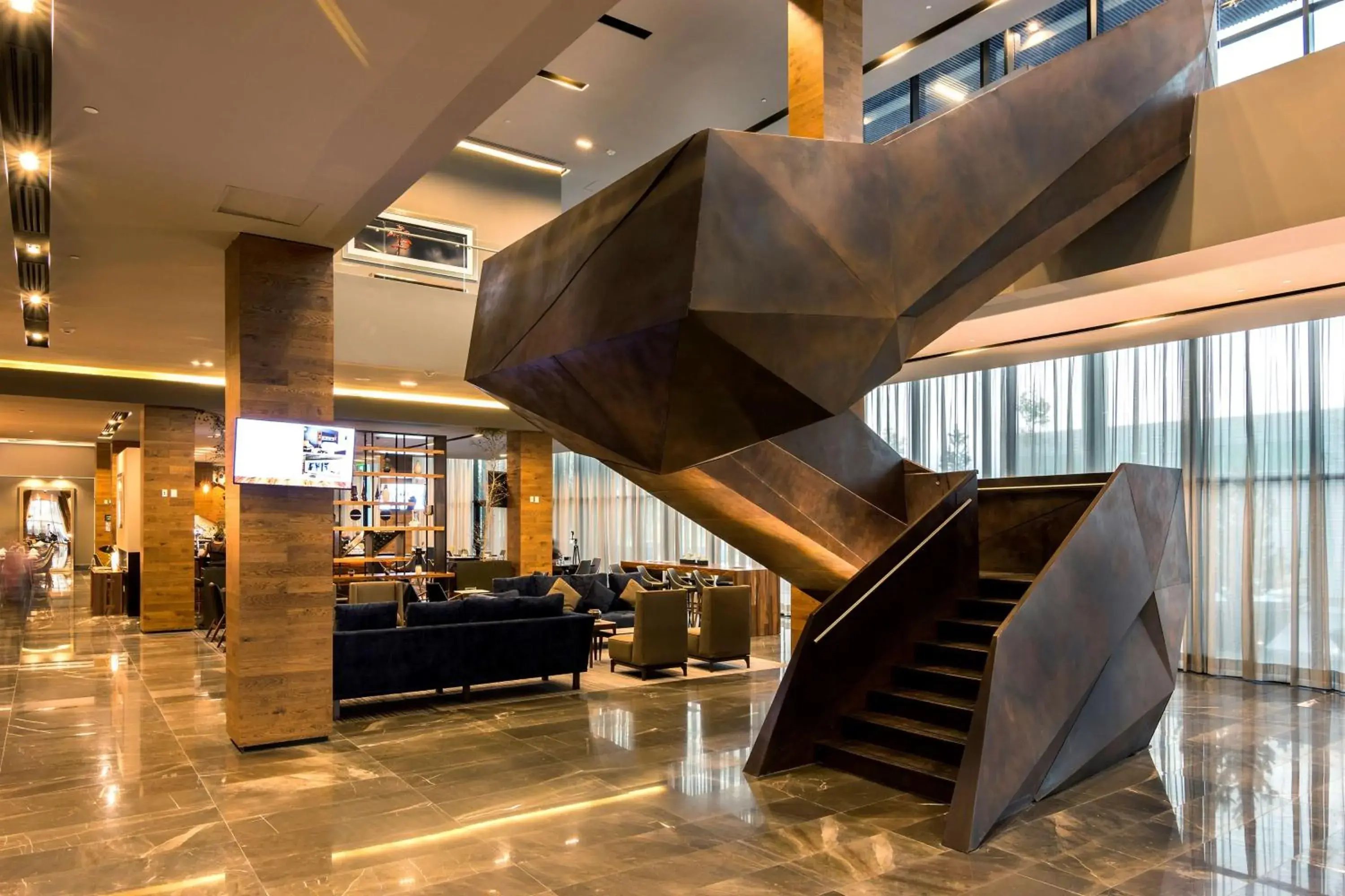 Lobby or reception in Hilton Garden Inn Aguascalientes Lobby or reception in Hilton Garden Inn Aguascalientes