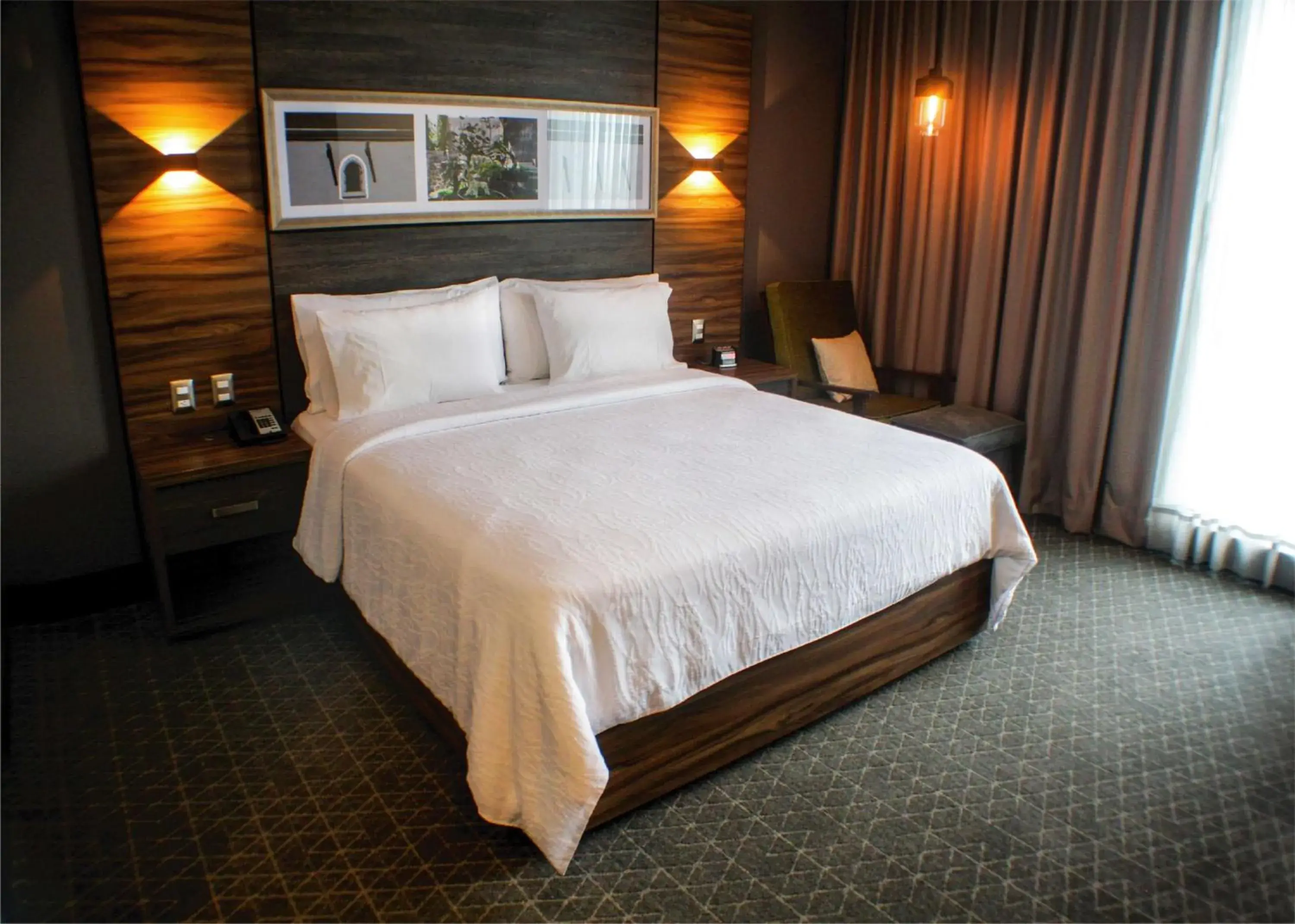 Living room, Bed in Hilton Garden Inn Aguascalientes Living room, Bed in Hilton Garden Inn Aguascalientes