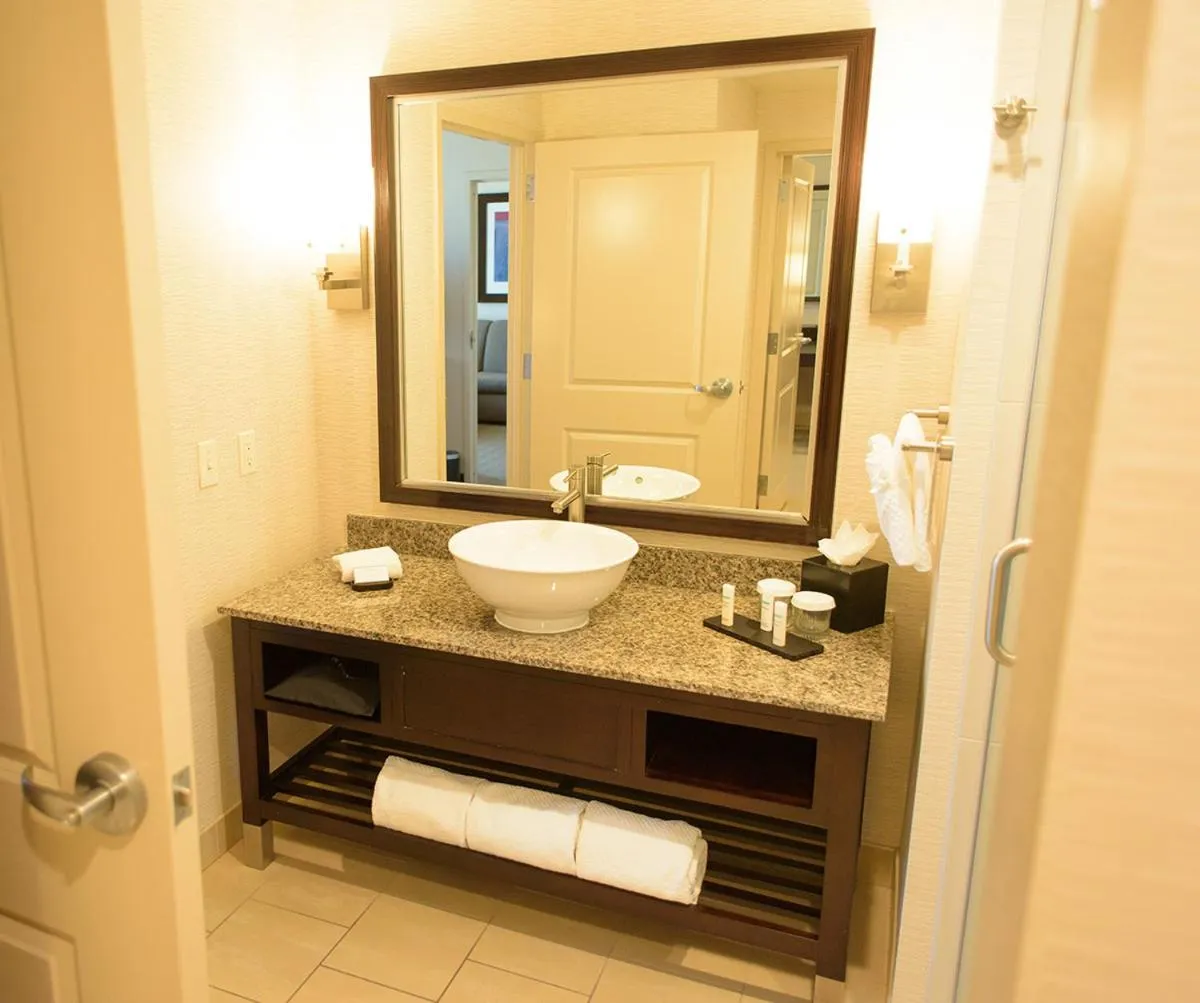 Bathroom in Embassy Suites Ontario - Airport