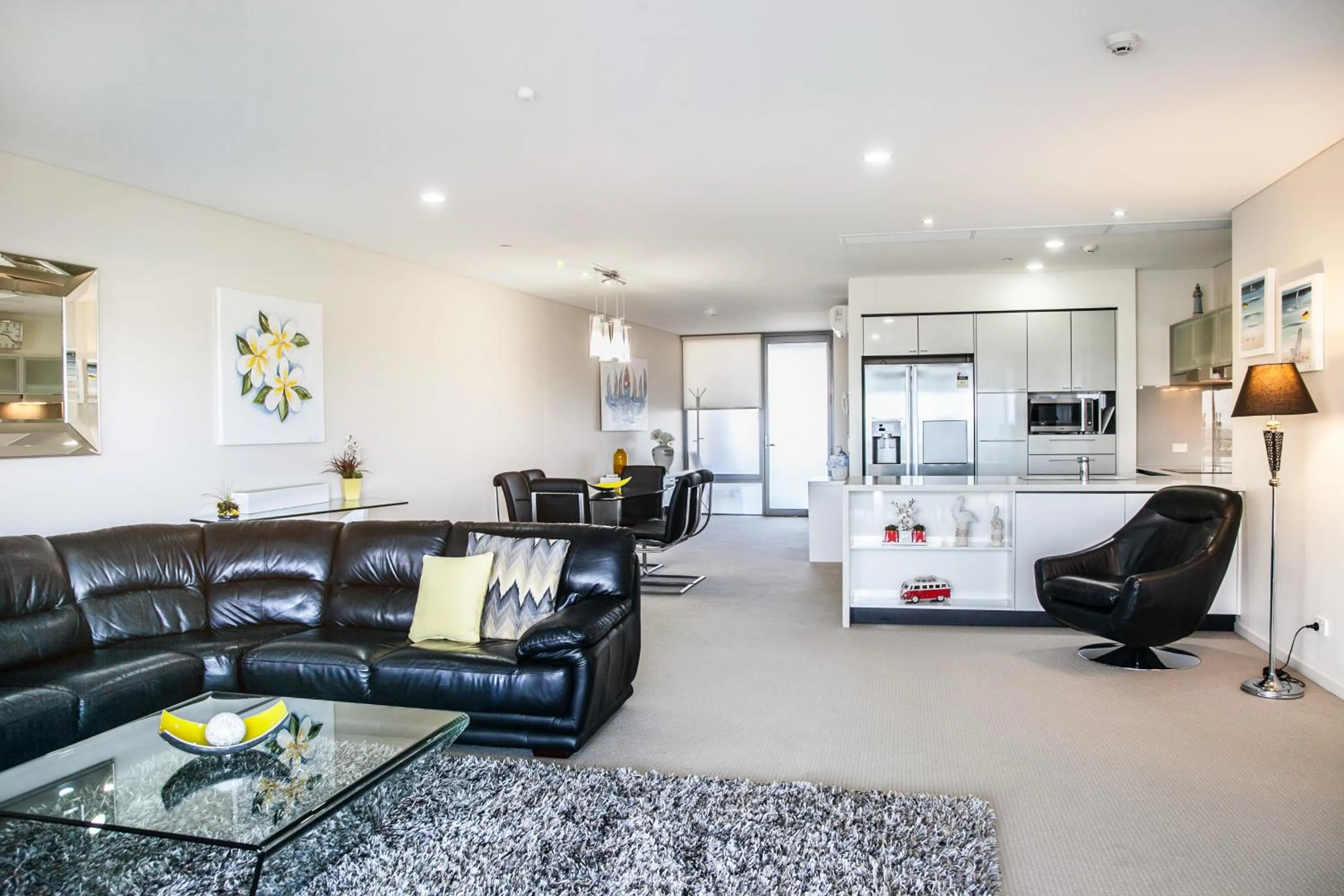 Living room in Monaco Caloundra