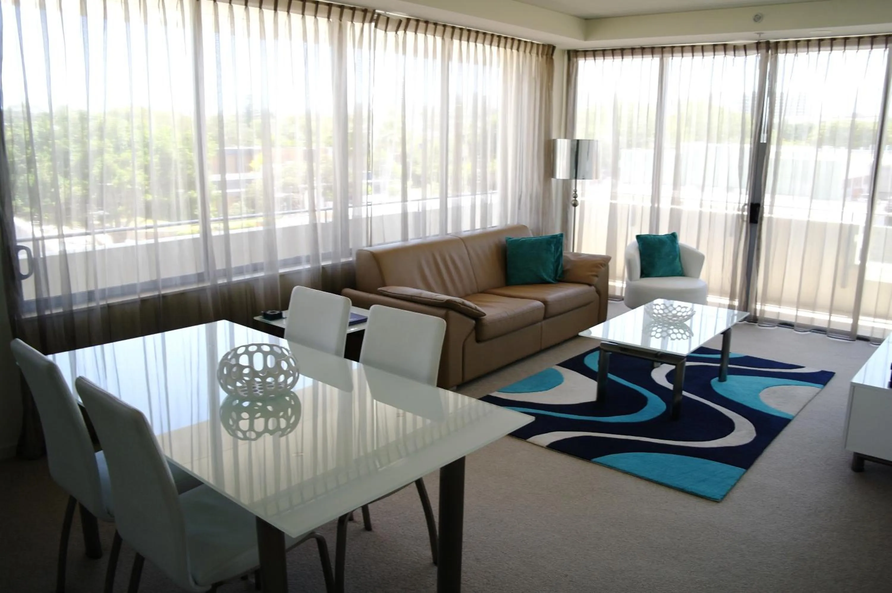 Living room in Monaco Caloundra