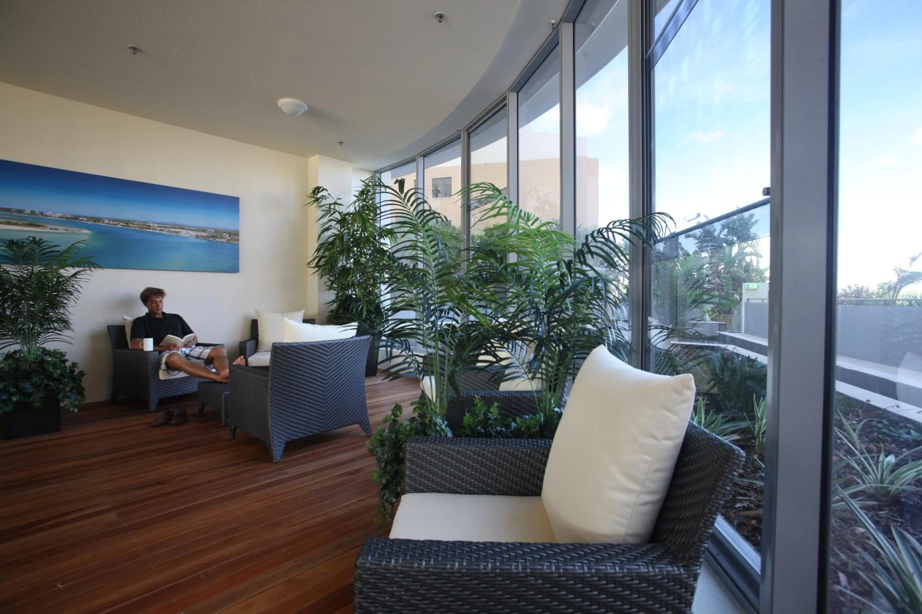 Lounge or bar in Monaco Caloundra