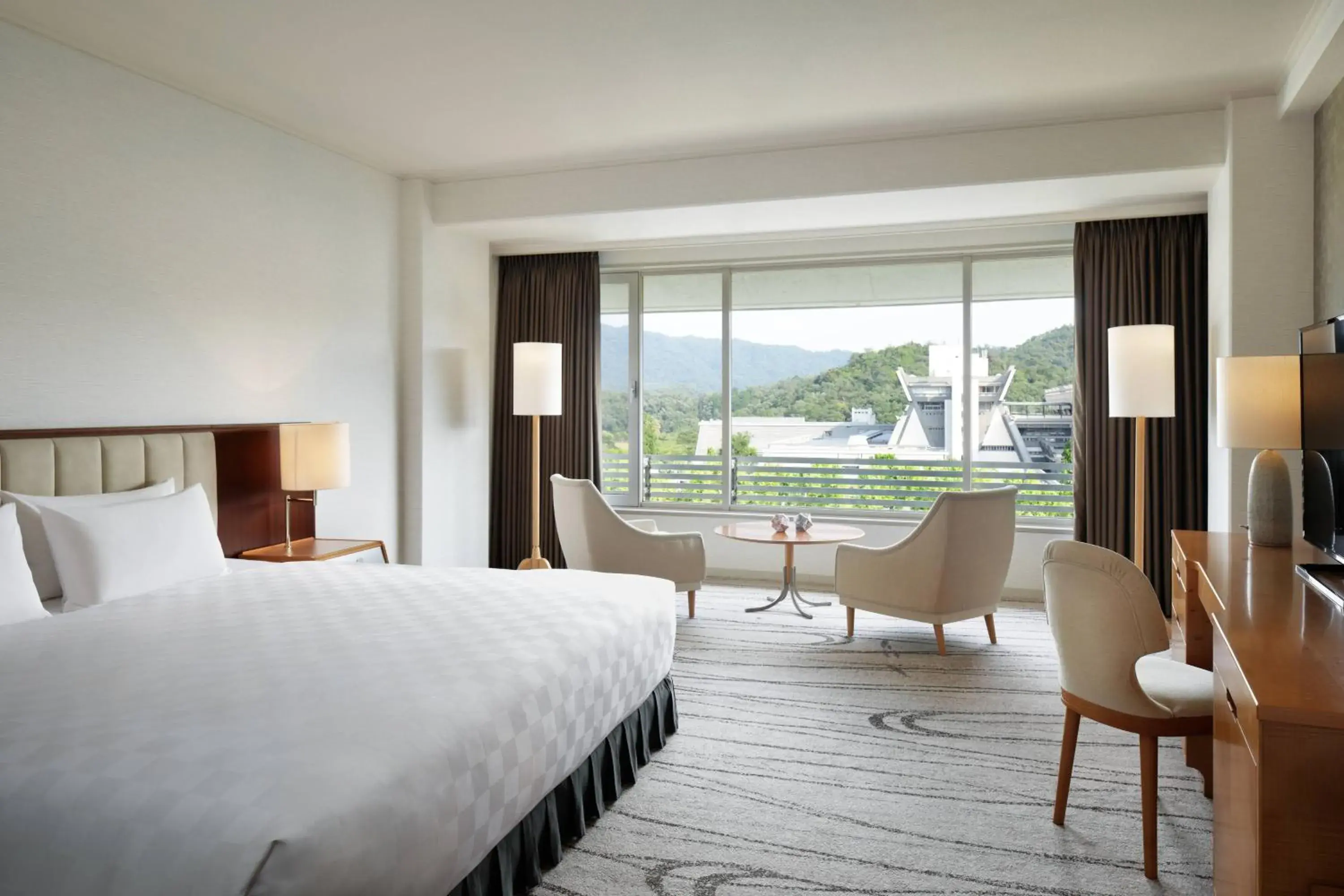 Photo of the whole room, Bed in The Prince Kyoto Takaragaike, Autograph Collection Photo of the whole room, Bed in The Prince Kyoto Takaragaike, Autograph Collection