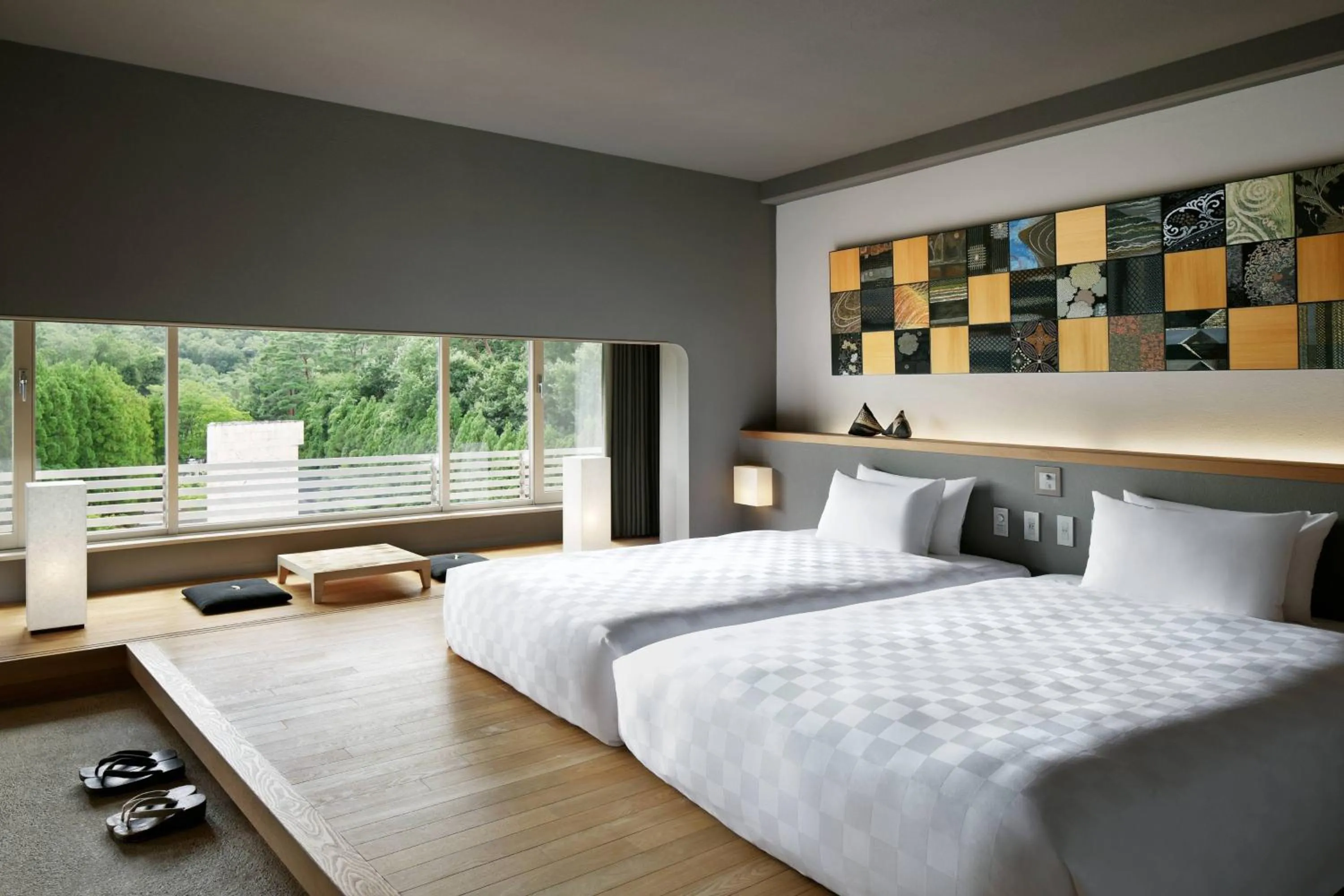 Bedroom, Bed in The Prince Kyoto Takaragaike, Autograph Collection