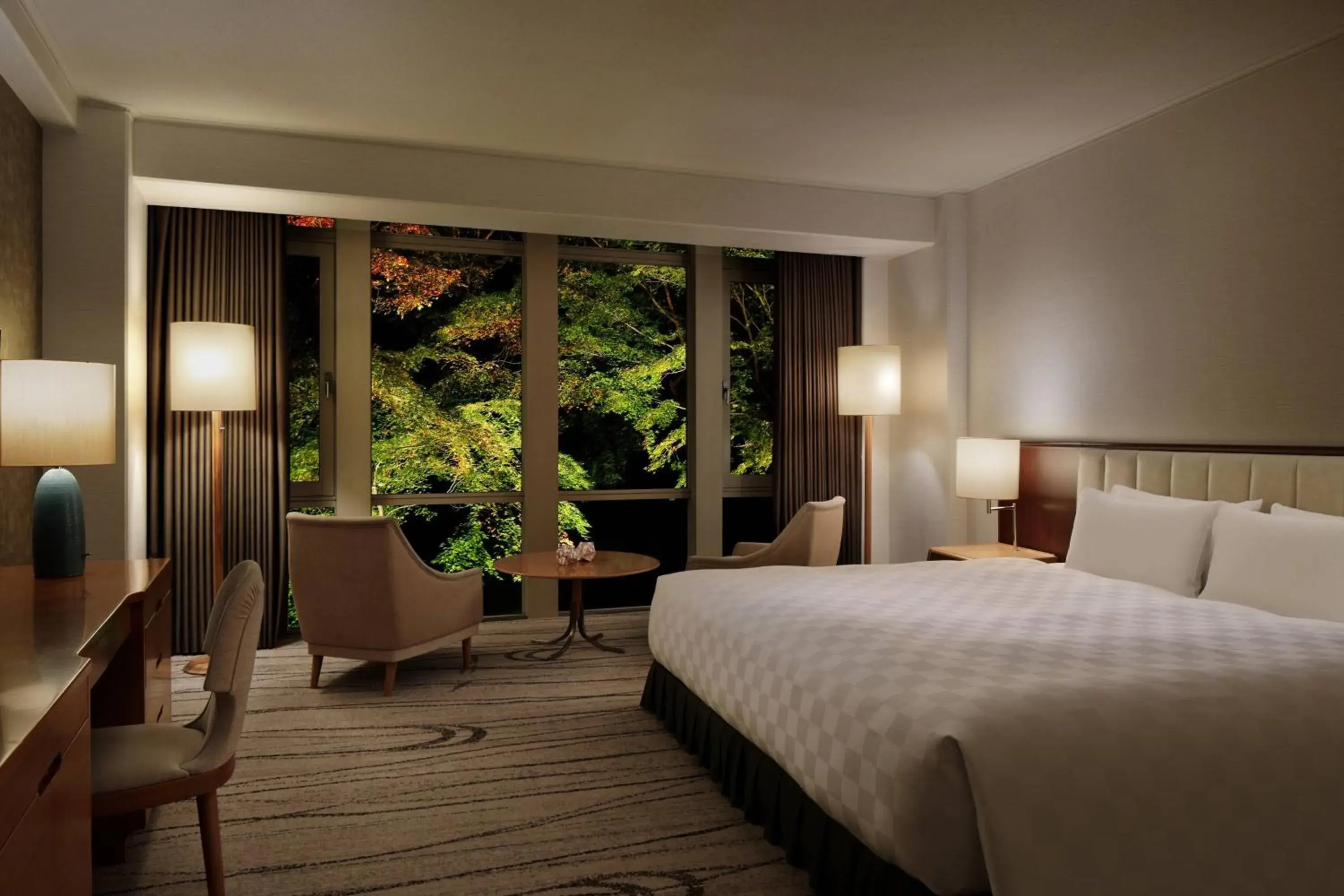 Photo of the whole room, Bed in The Prince Kyoto Takaragaike, Autograph Collection Photo of the whole room, Bed in The Prince Kyoto Takaragaike, Autograph Collection