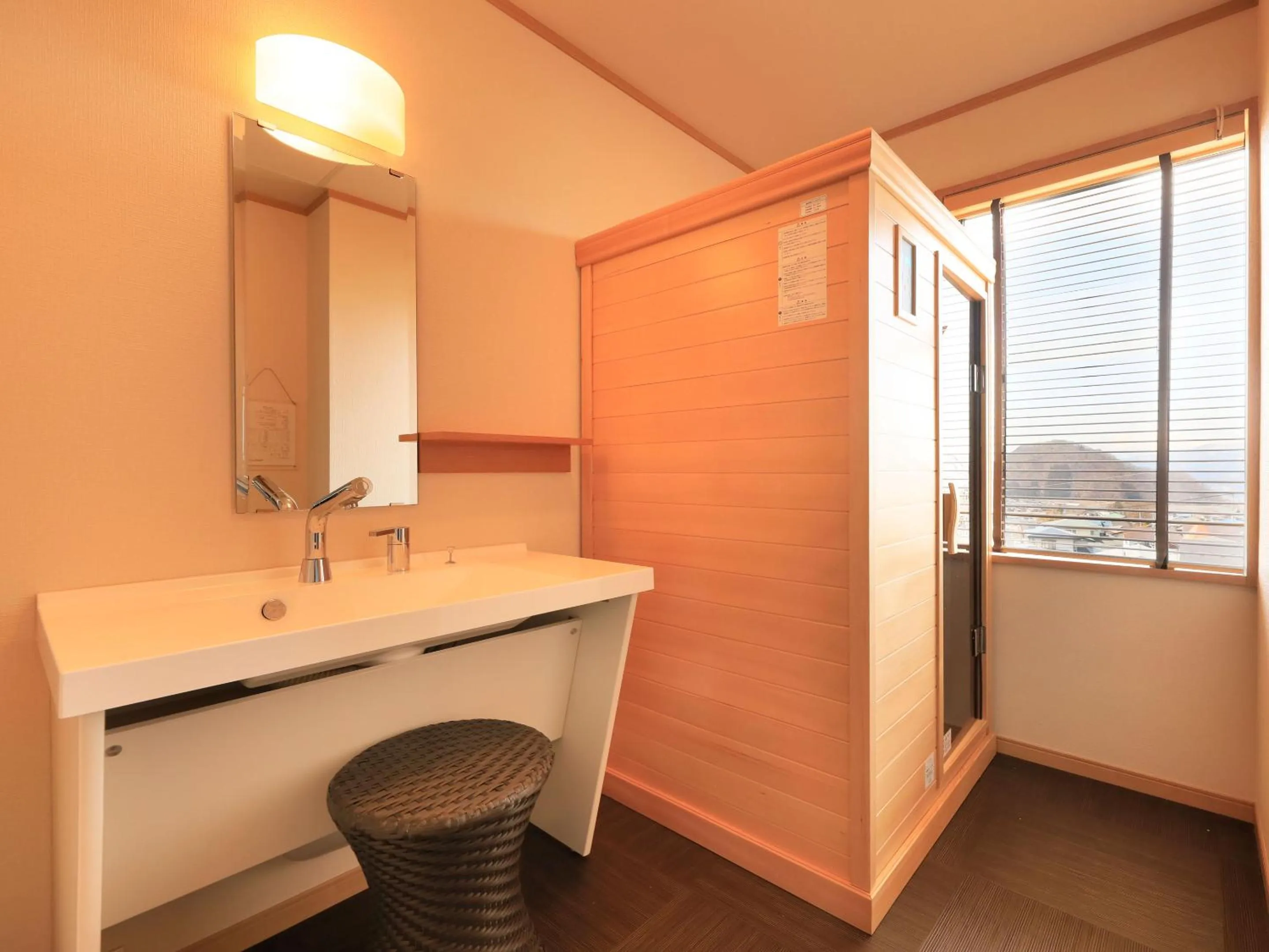 Sauna in Hotel Tsubakino
