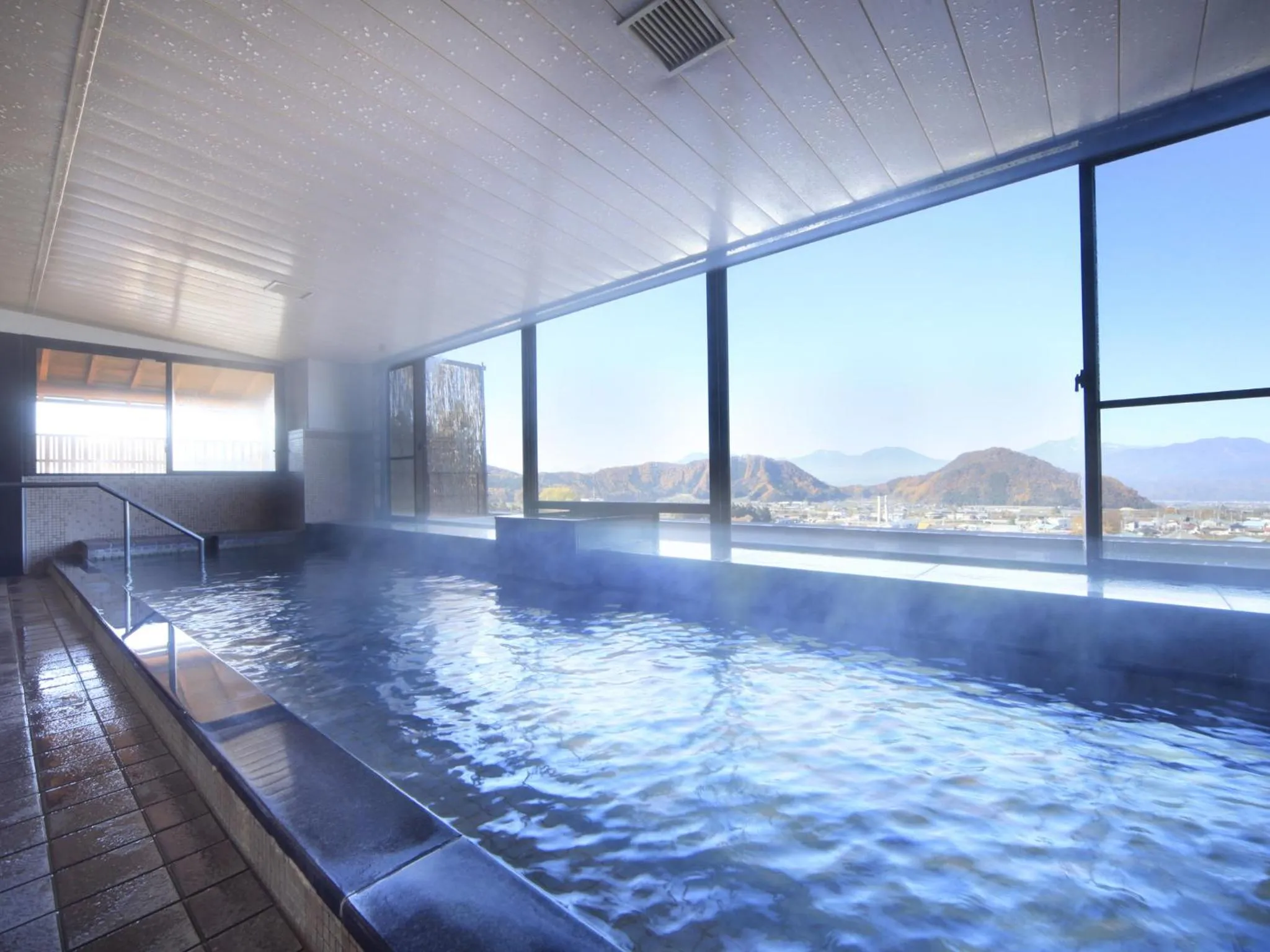 Hot Spring Bath in Hotel Tsubakino