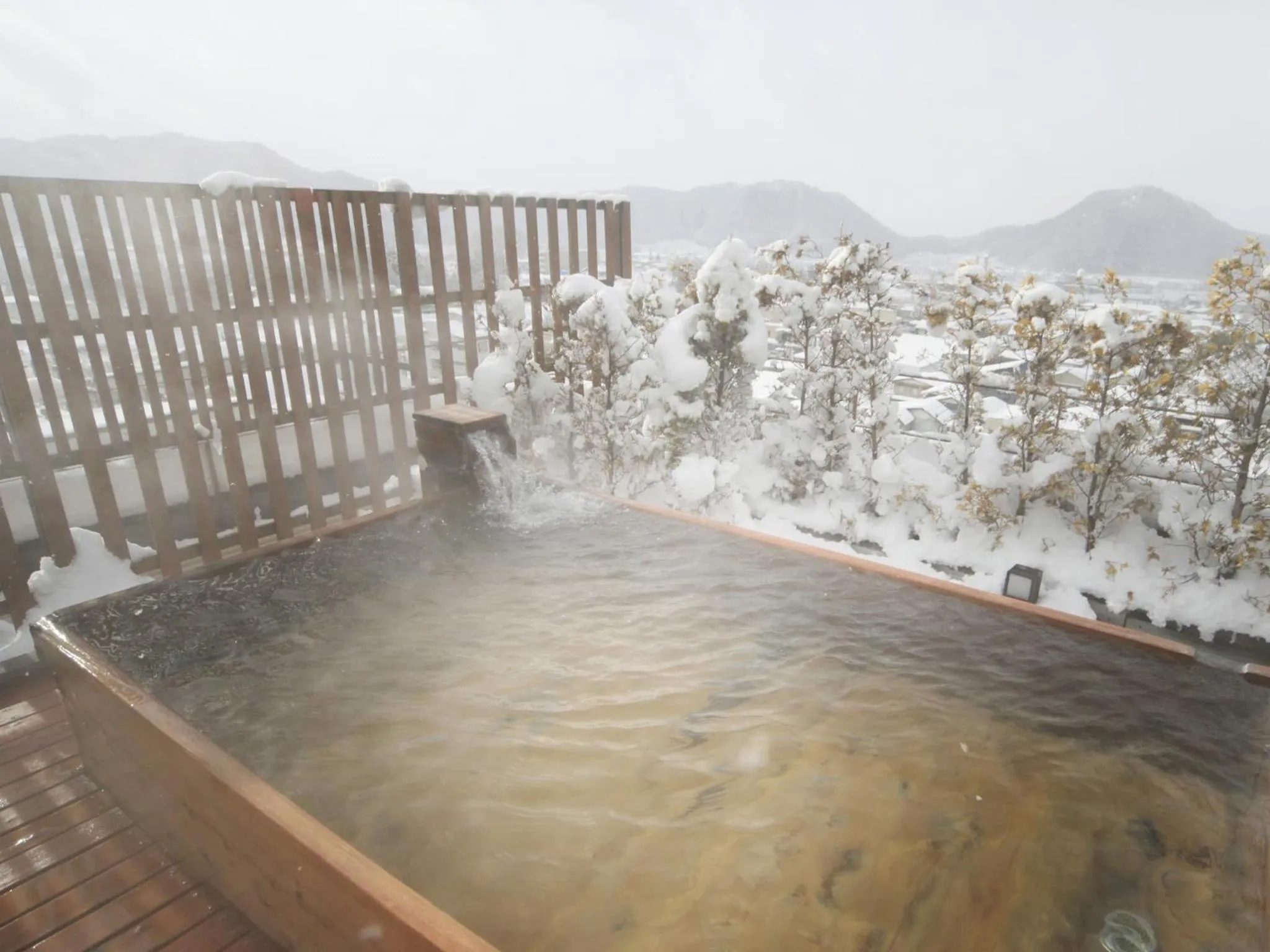 Hot Spring Bath in Hotel Tsubakino