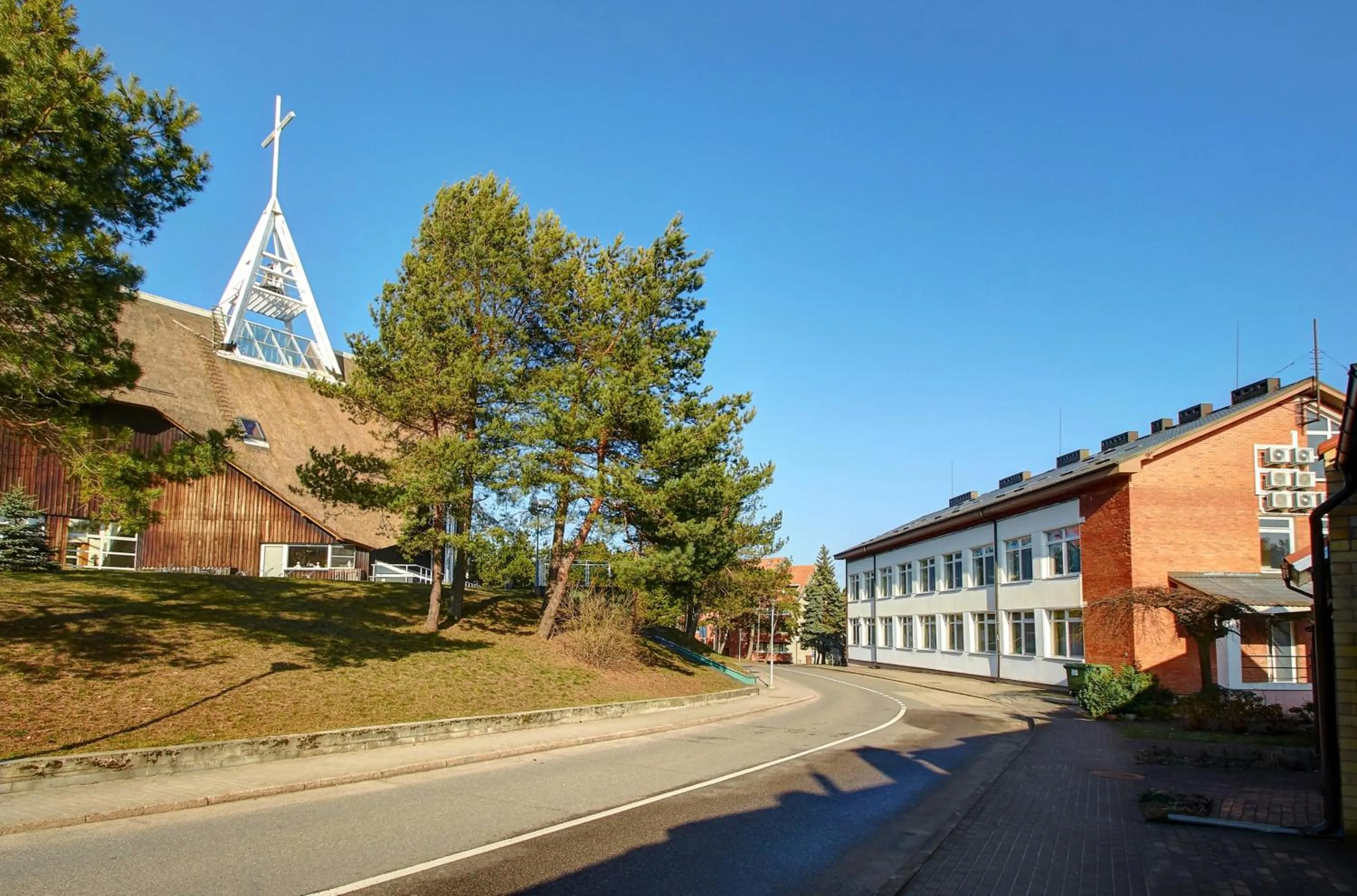 Facade/entrance in Palves studija Nida