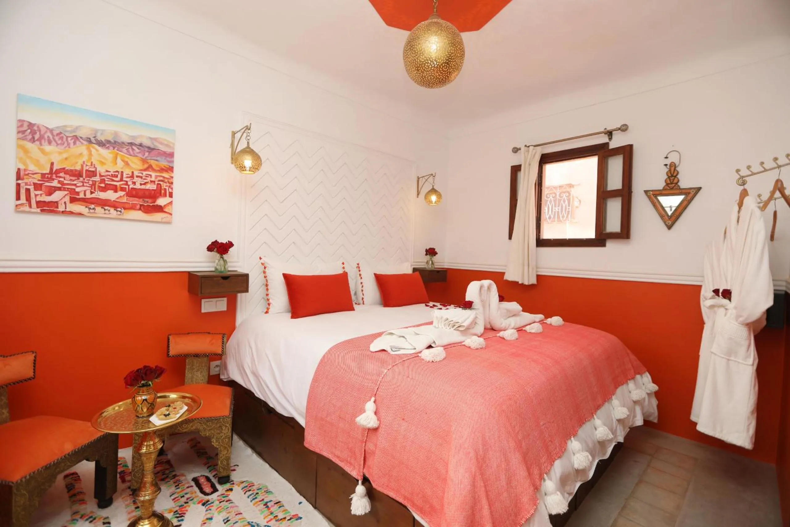 Bedroom, Bed in Riad Heklek