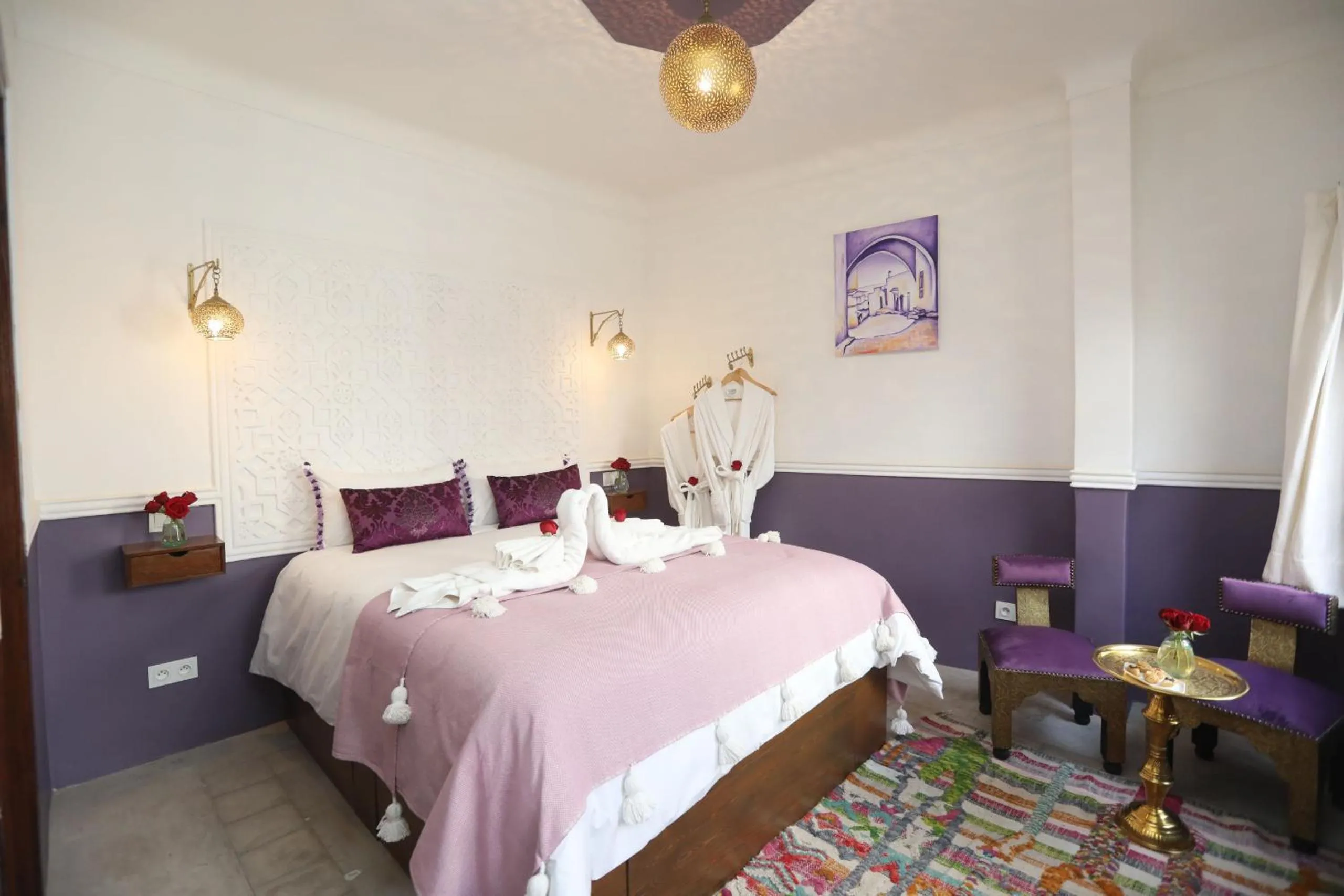 Bedroom, Bed in Riad Heklek