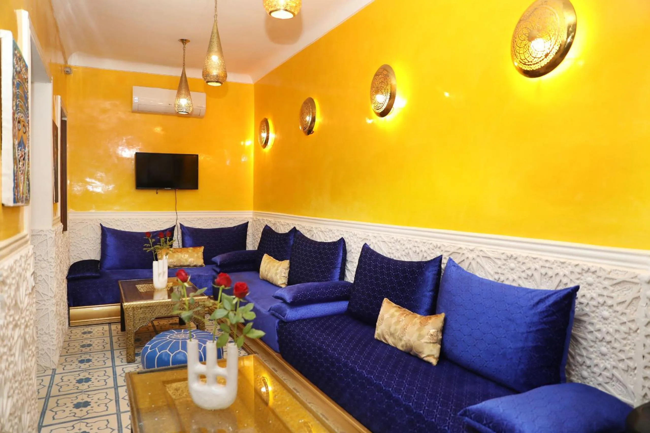 Living room in Riad Heklek