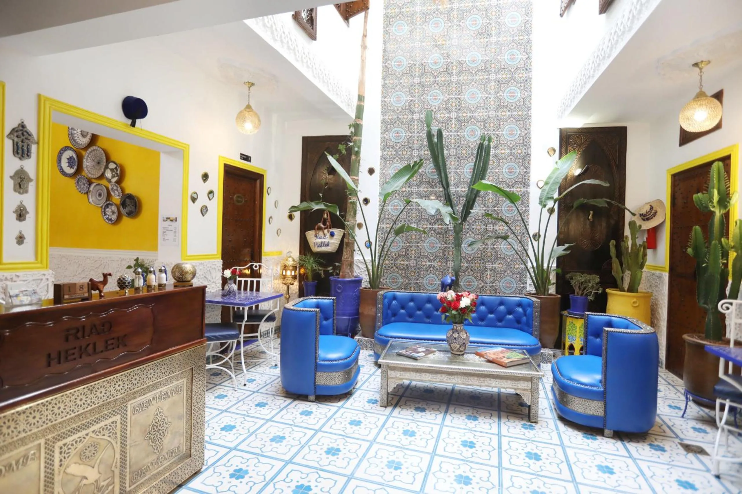 Patio in Riad Heklek