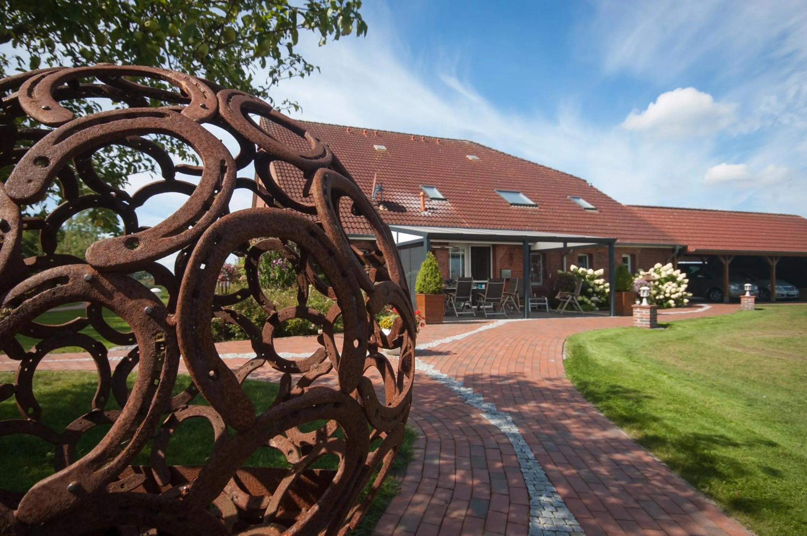 Property building in Ferienwohnung Busemann