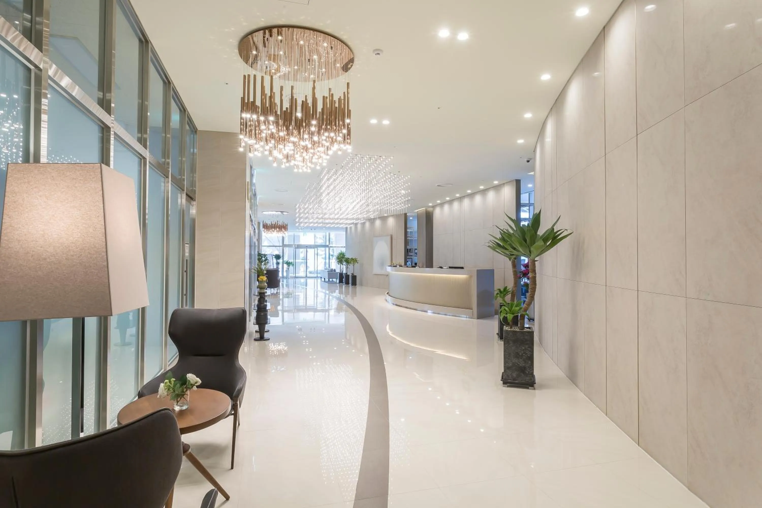 Lobby or reception in Centum Primus Hotel