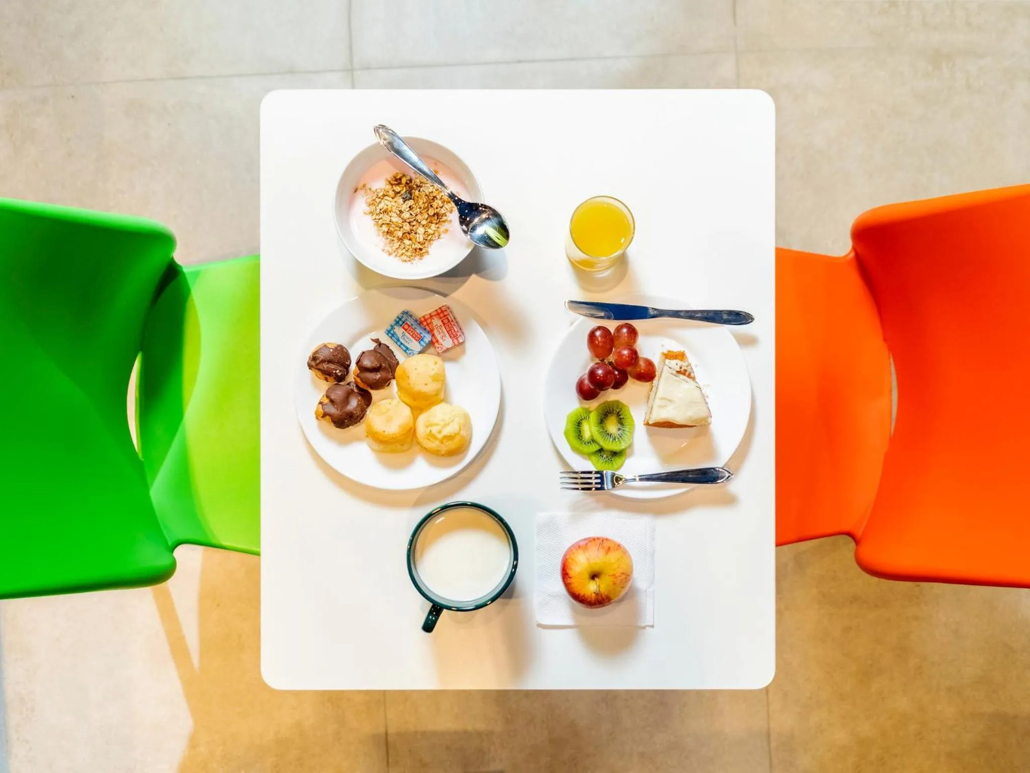 Breakfast in ibis budget Navegantes Itajai