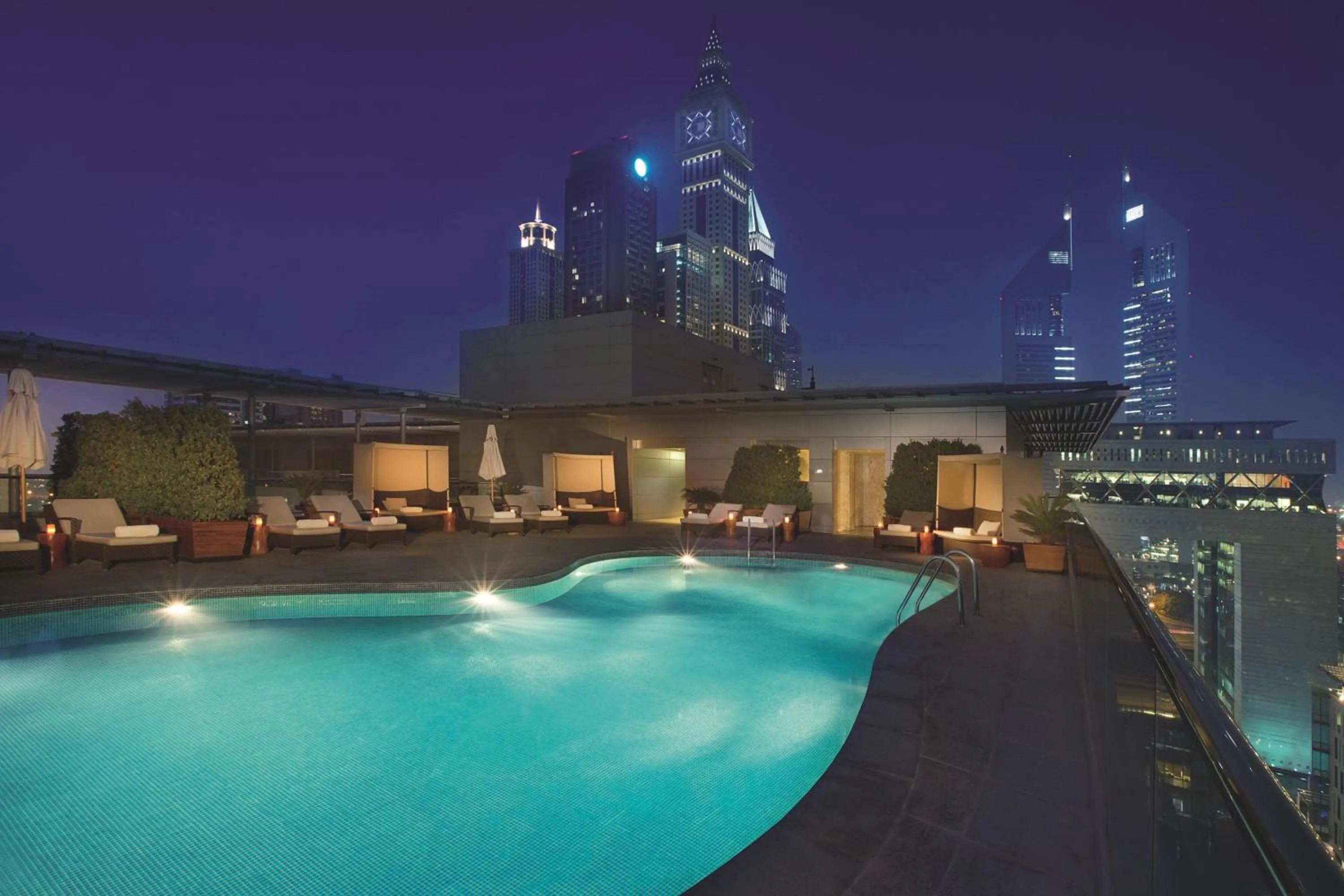 Swimming pool in The Ritz-Carlton, Dubai International Financial Centre