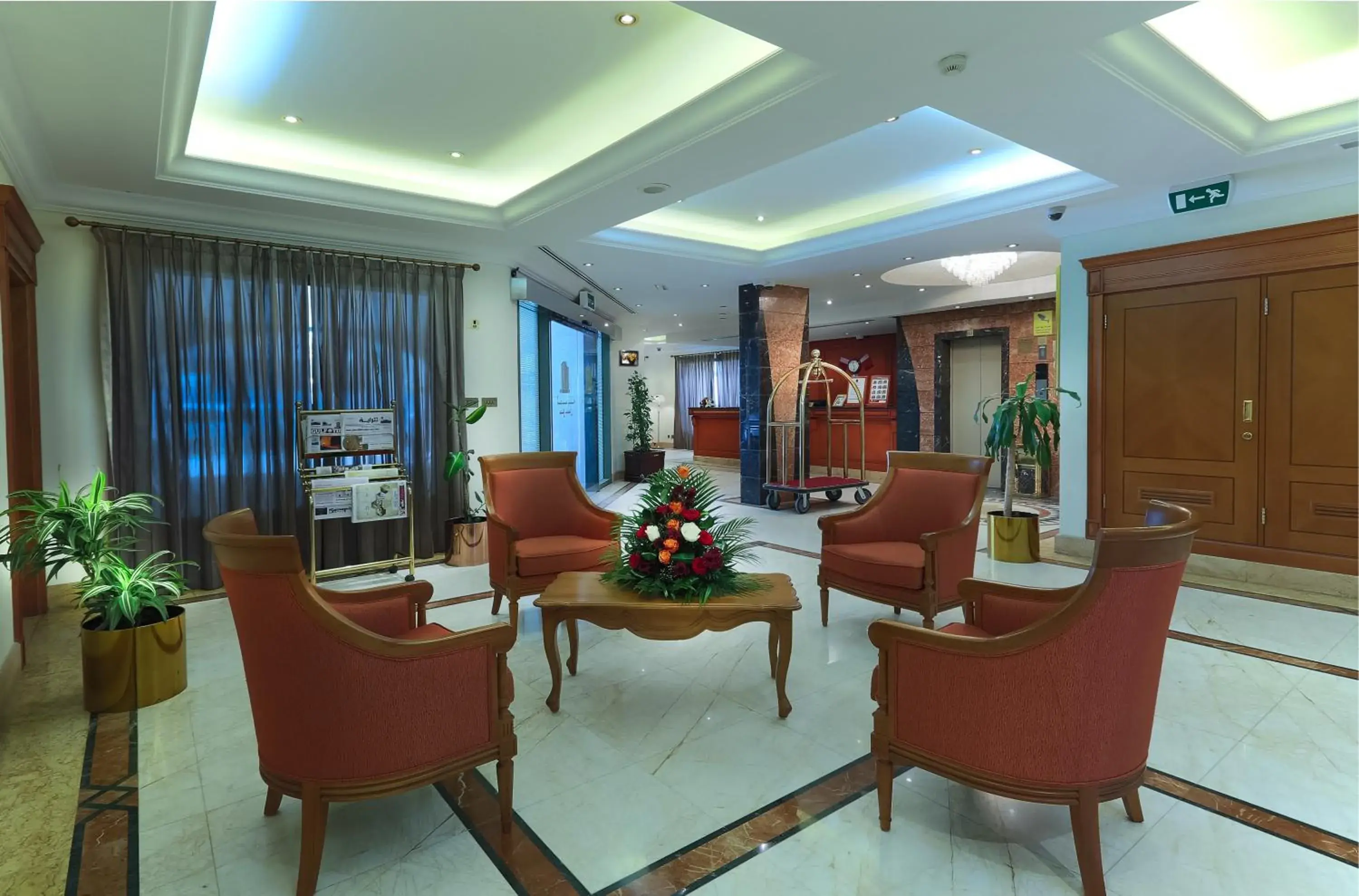 Lobby or reception in Al Madina Suites Doha Lobby or reception in Al Madina Suites Doha