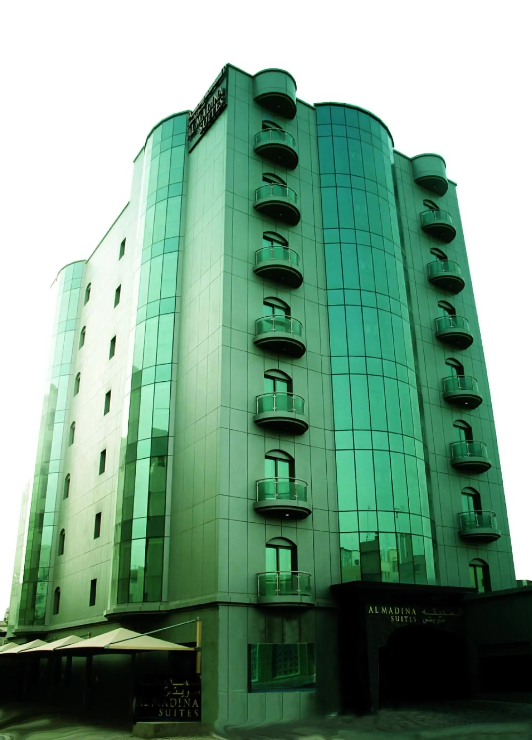 Property building in Al Madina Suites Doha Property building in Al Madina Suites Doha