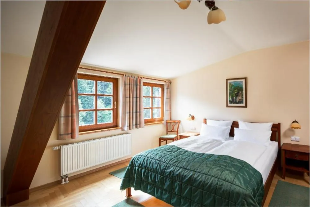 Photo of the whole room, Bed in Aparthotel Pod Plání