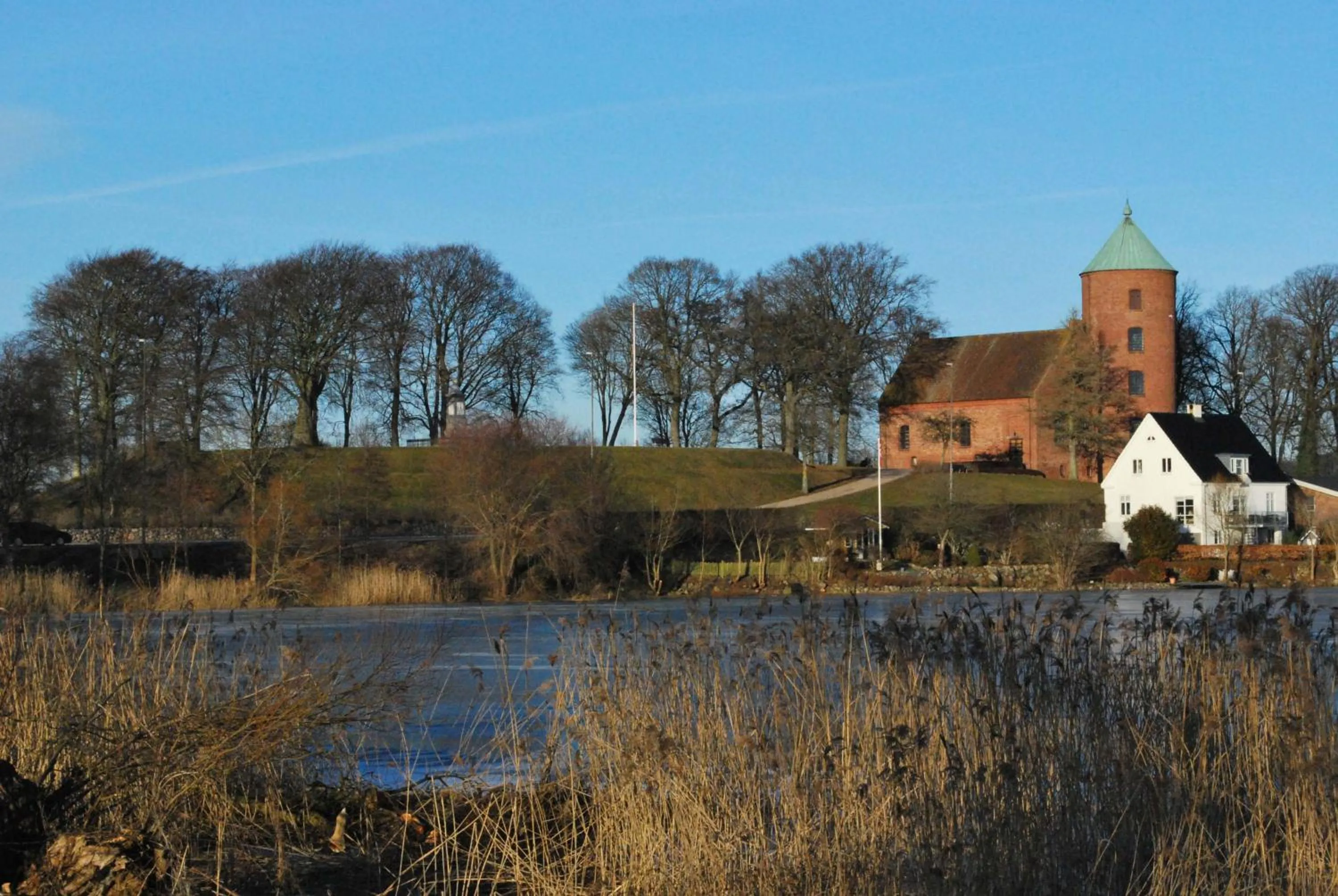 Lake view in Hotel Skanderborghus
