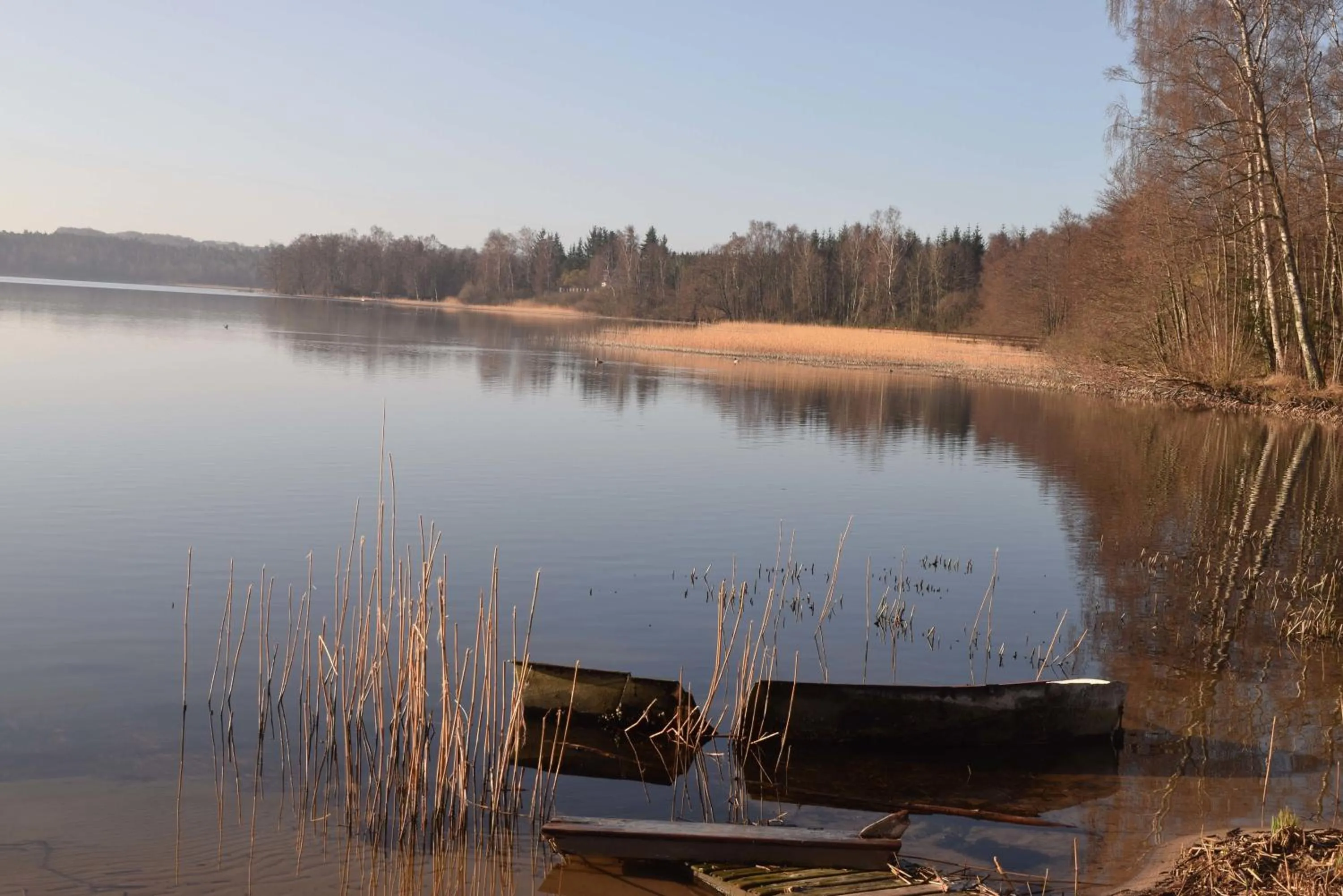 Lake view in Hotel Skanderborghus