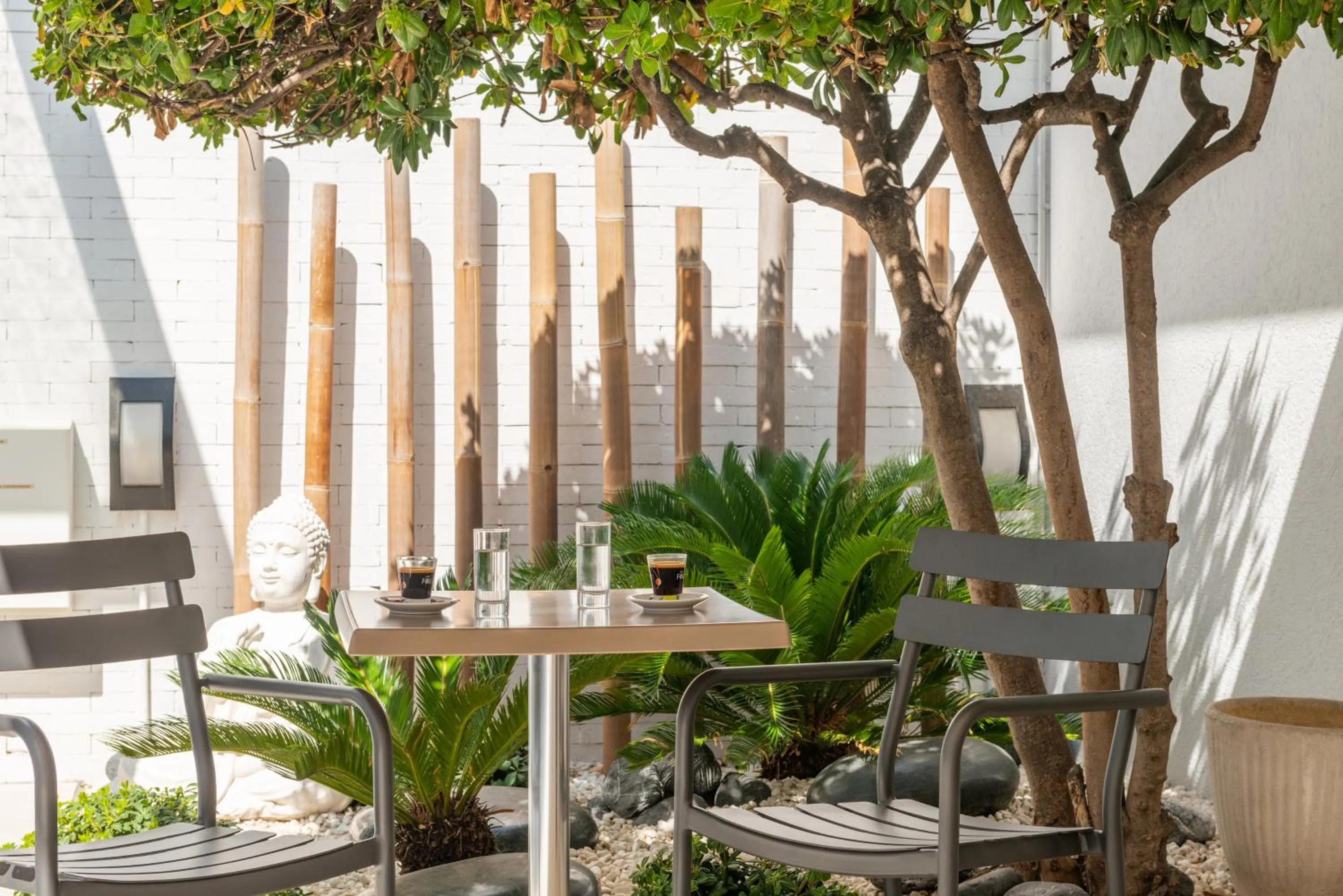 Patio in Kyriad Montpellier Sud - A709