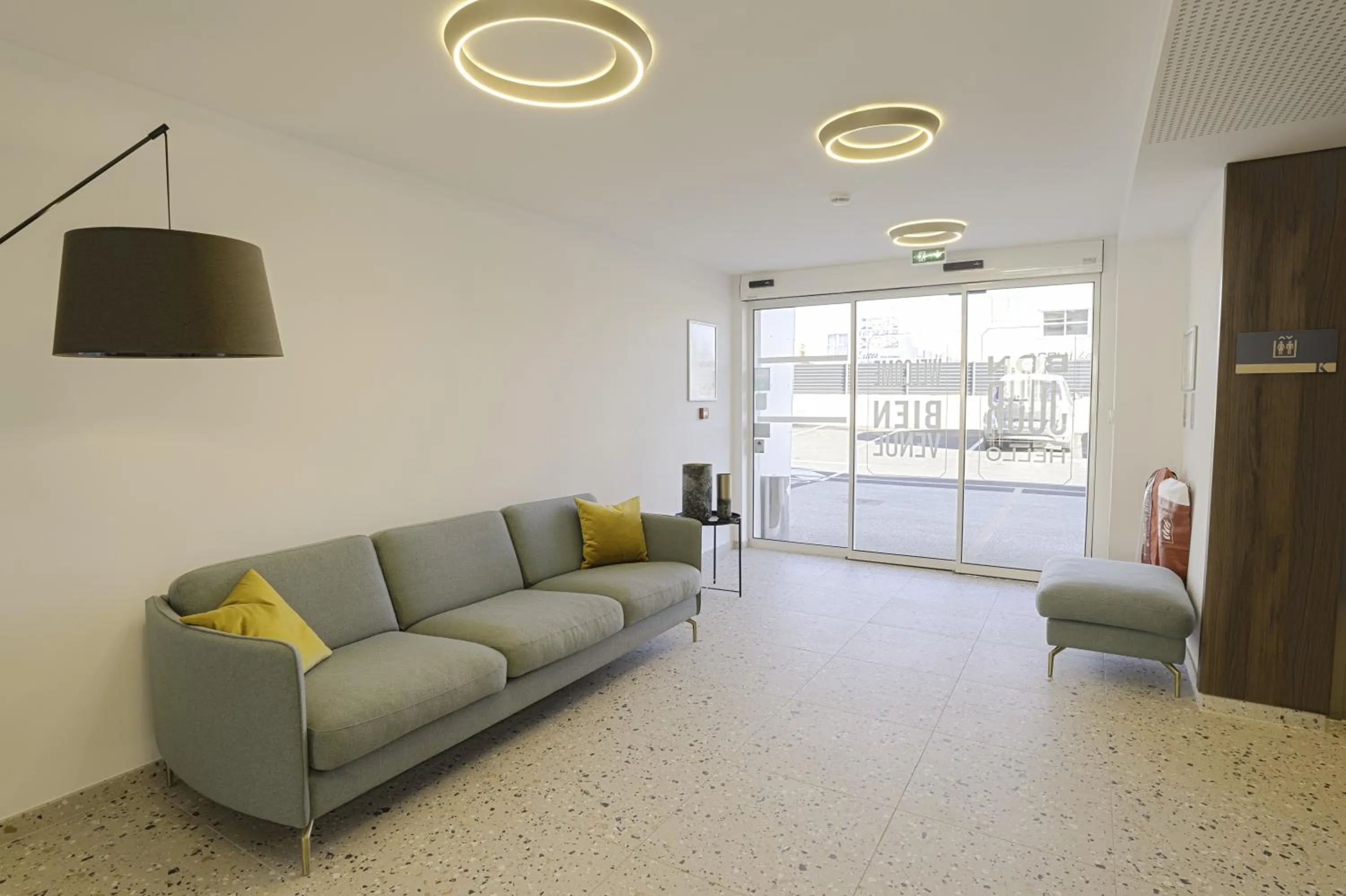 Living room in Kyriad Montpellier Sud - A709