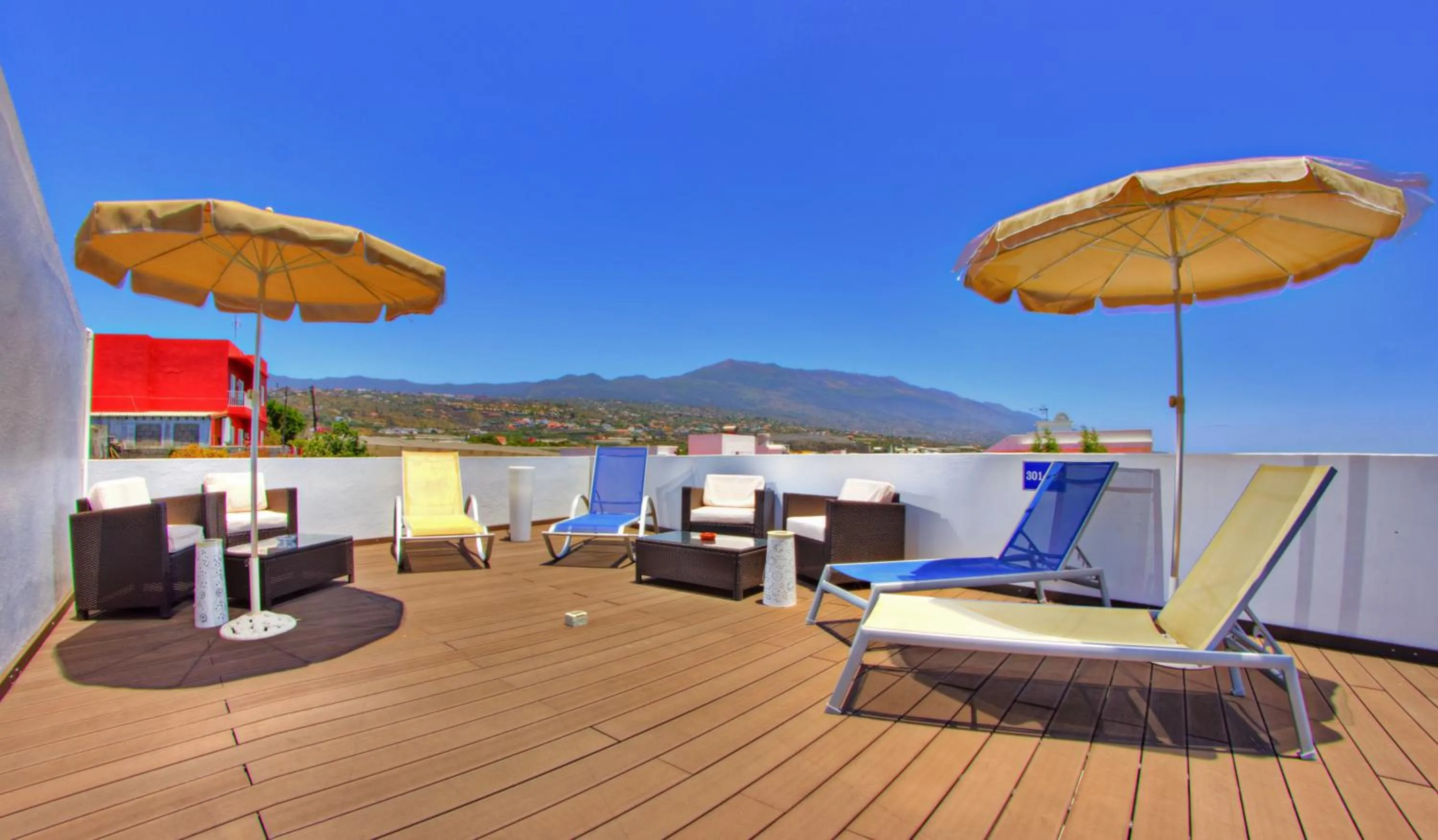 Balcony/Terrace in Apartamentos Adjovimar