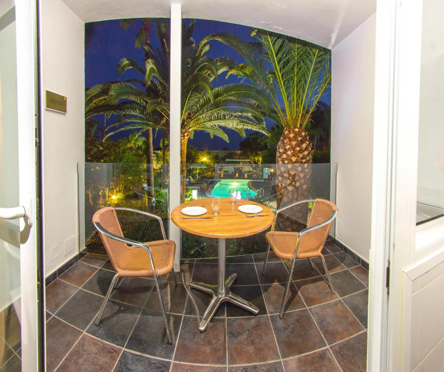 Balcony/Terrace in Apartamentos Adjovimar