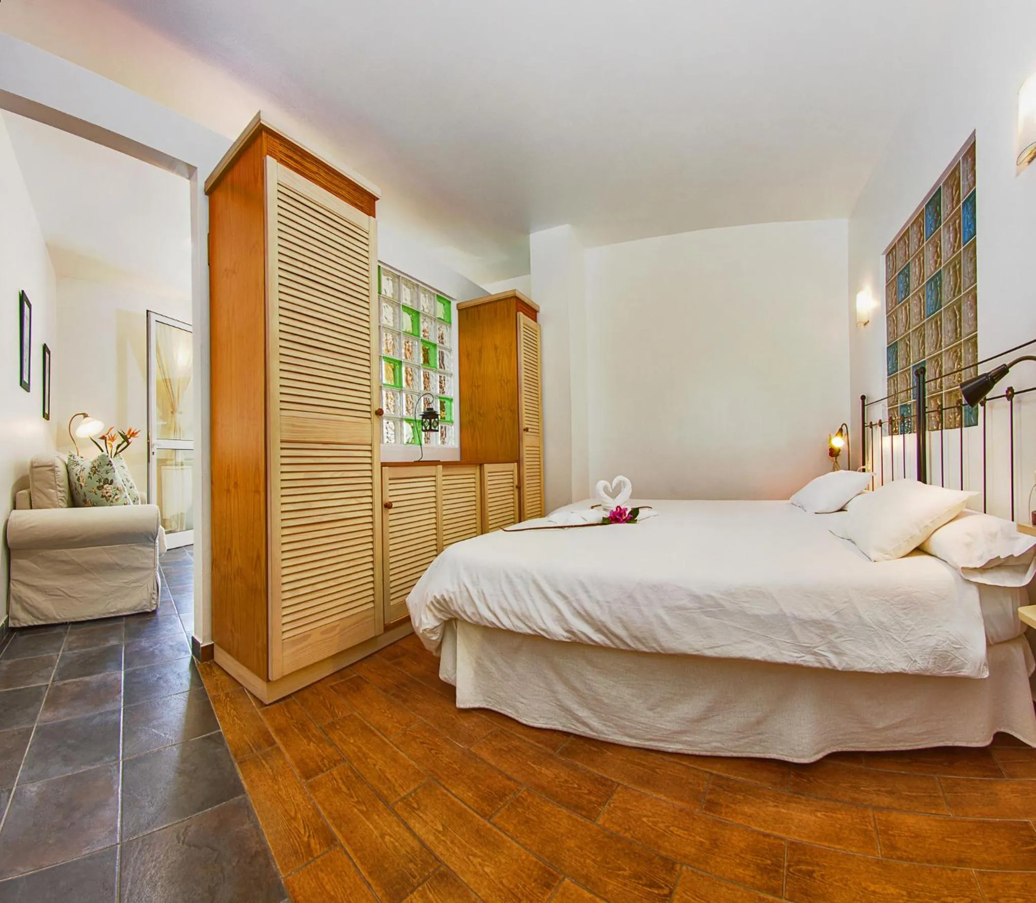 Bedroom in Apartamentos Adjovimar