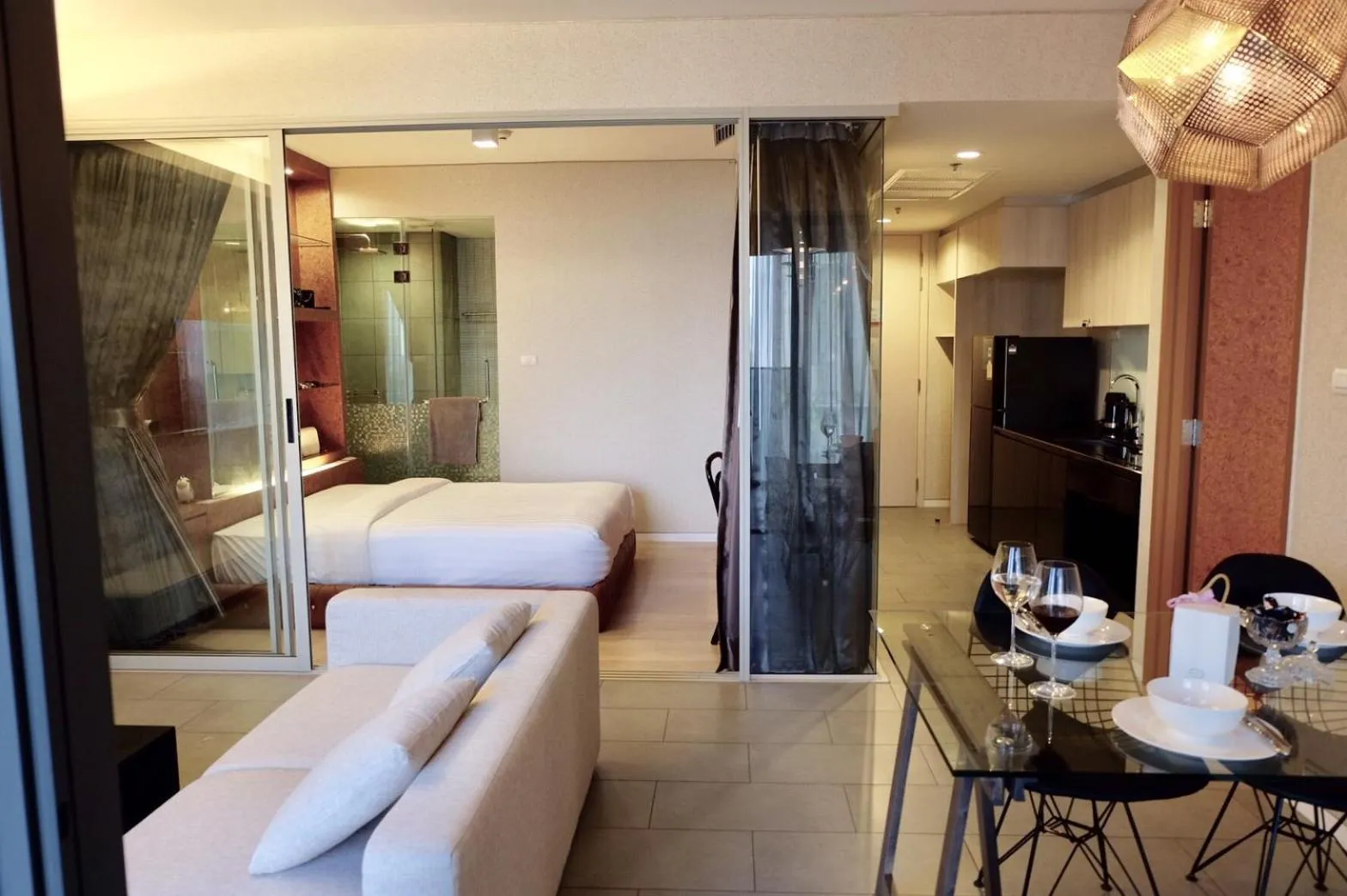 Living room, Bed in BoonRumpa Accommodation