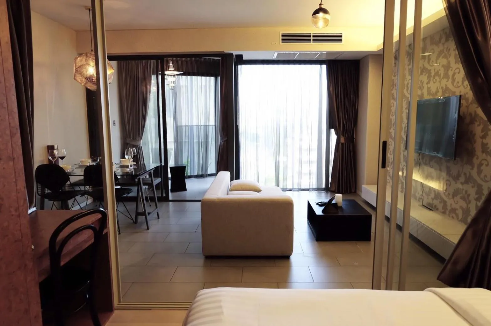 TV and multimedia, Bed in BoonRumpa Accommodation