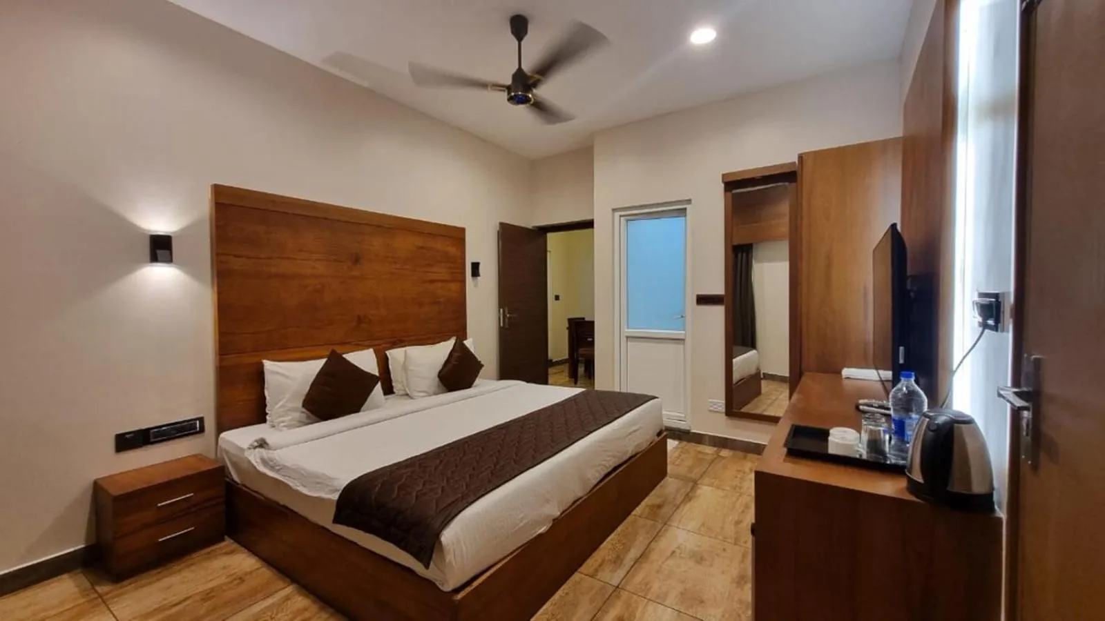 Bed in Palette Hill View Resorts Vagamon