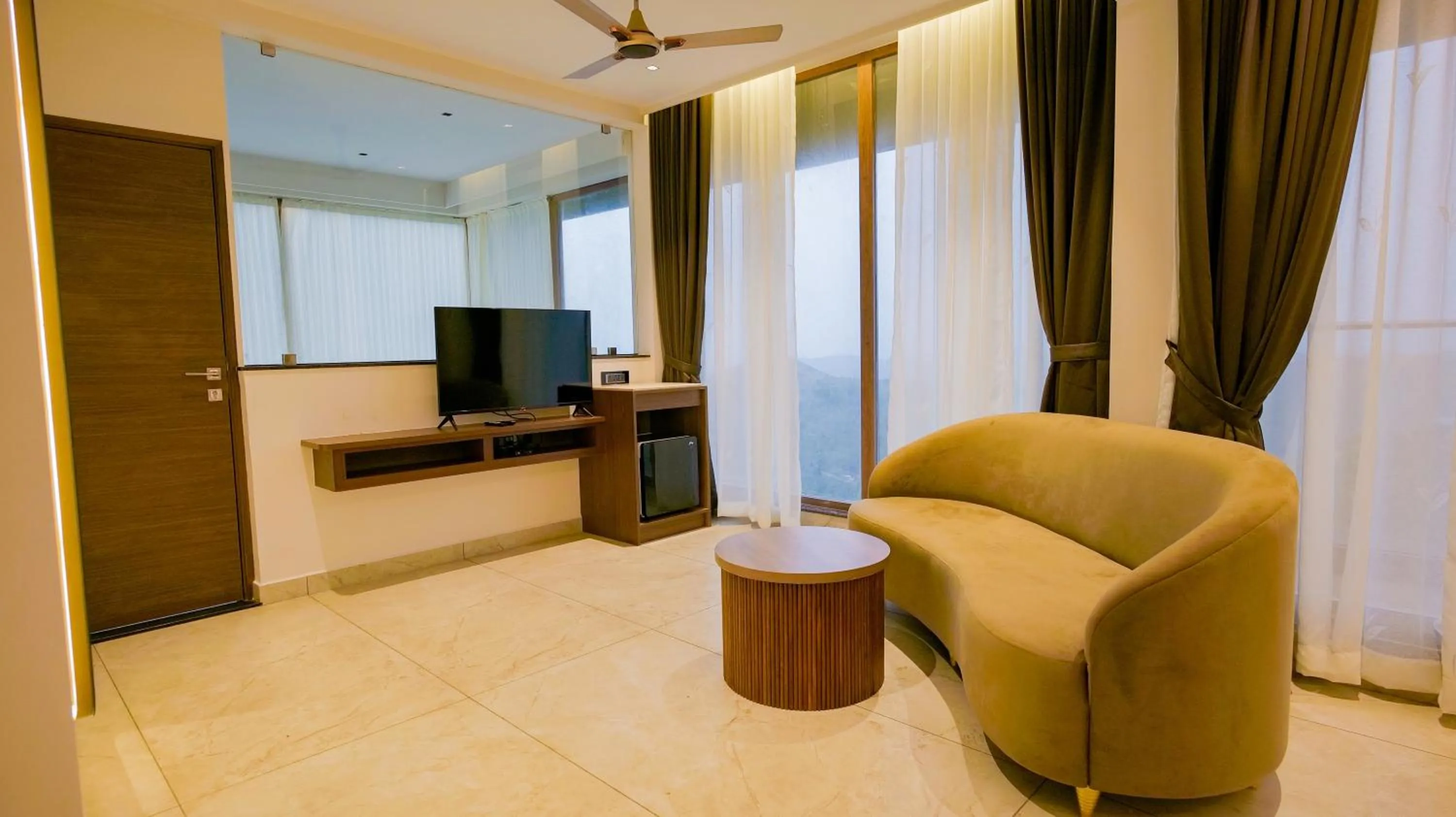Living room in Palette Hill View Resorts Vagamon
