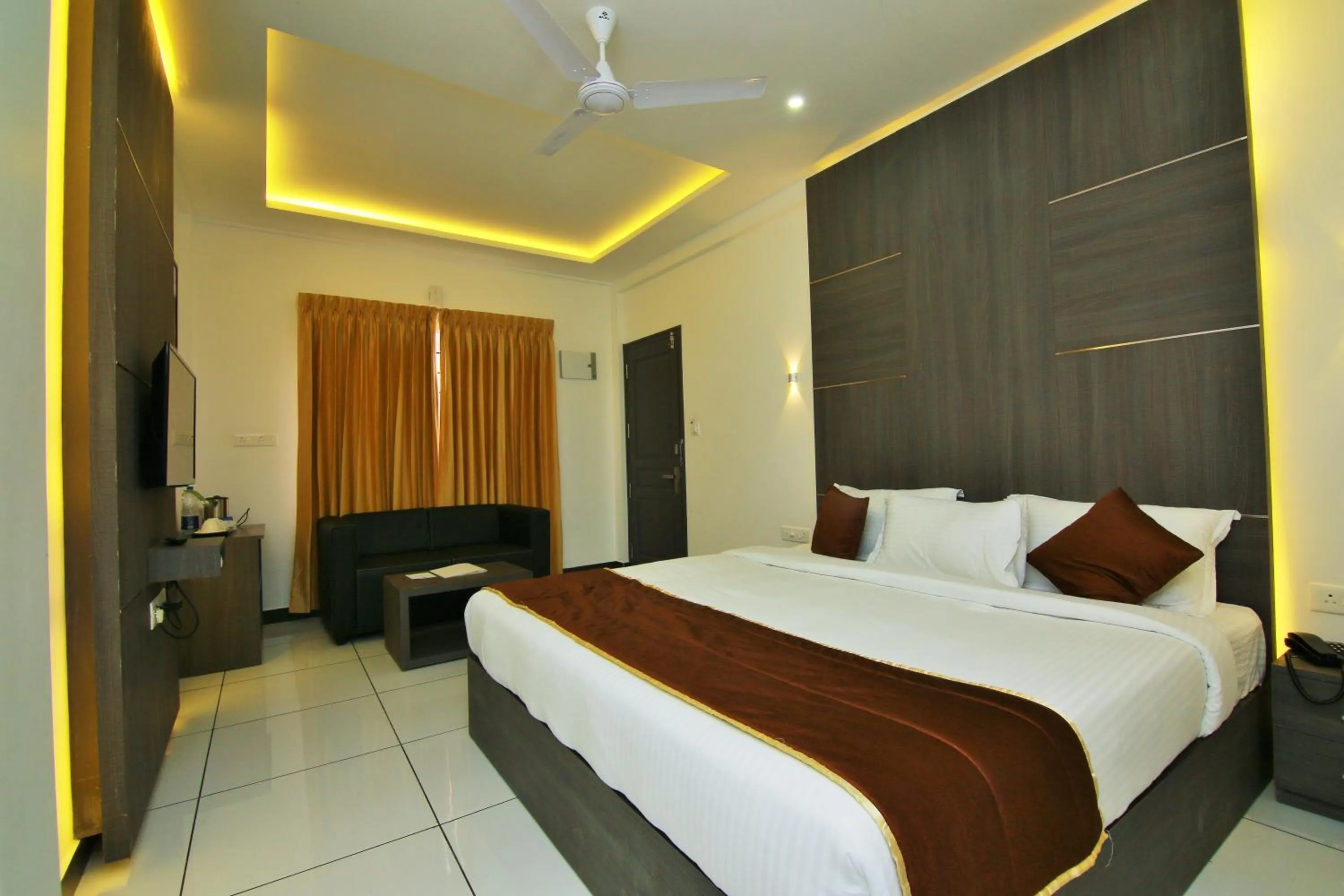 Bed in Palette Hill View Resorts Vagamon